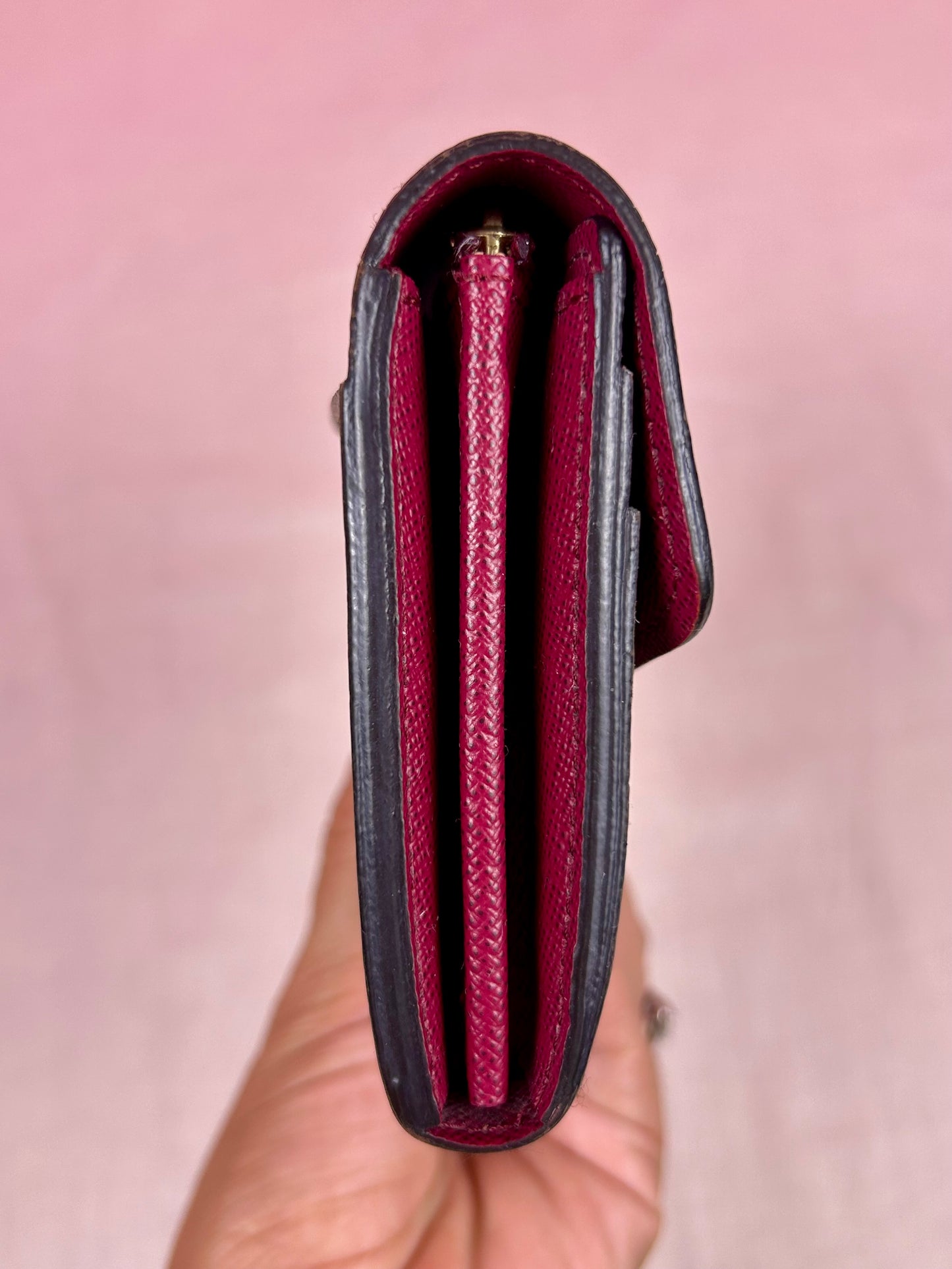Louis Vuitton Sarah Wallet Monogram/Berry