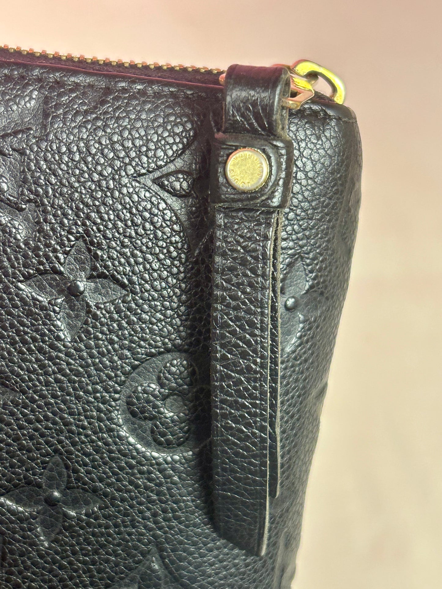 Black Empreinte Zippy Wallet