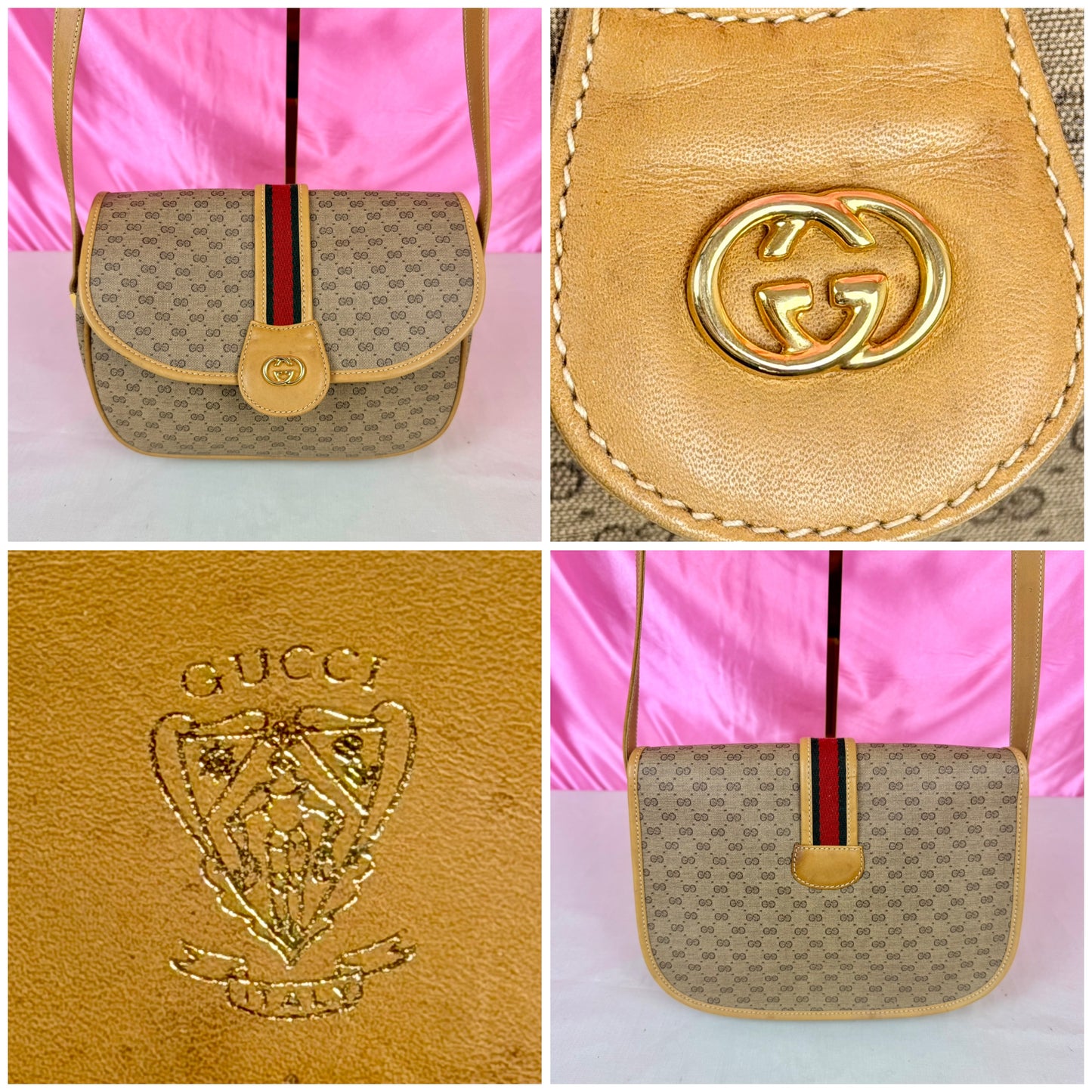 MicroGucci Sherry Line Flap