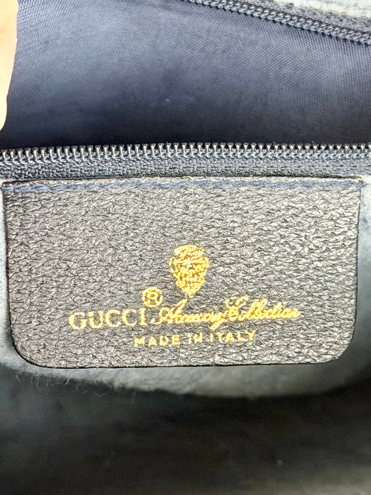 Navy Rectangular Sherry Line