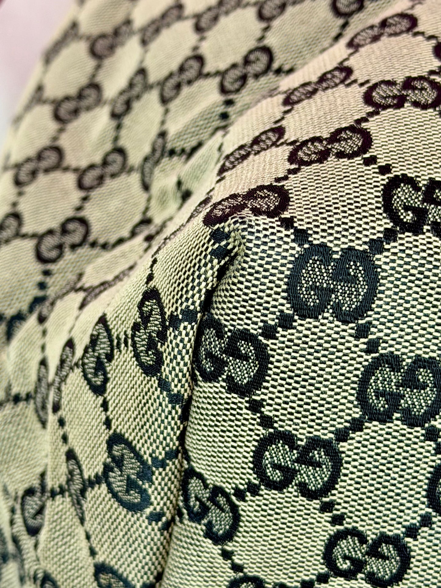 Gucci Red/Navy Supreme Tote