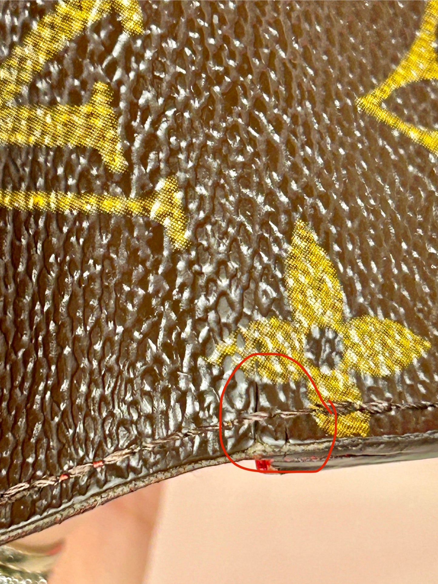 Insolaite Wallet Monogram/Red