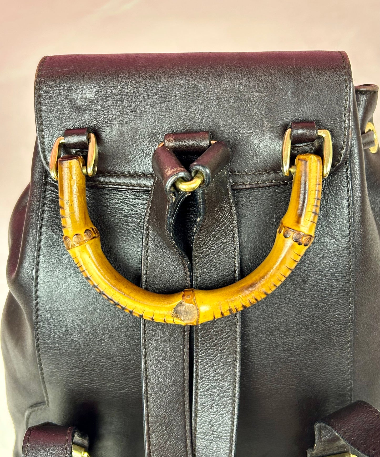 Mini Brown Gucci Backpack