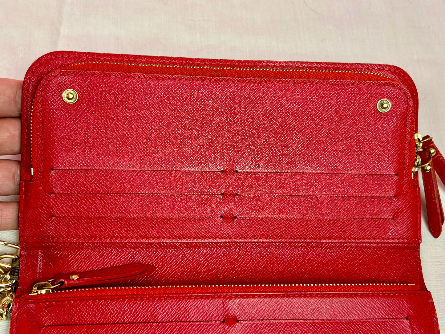 Insolaite Wallet Monogram/Red