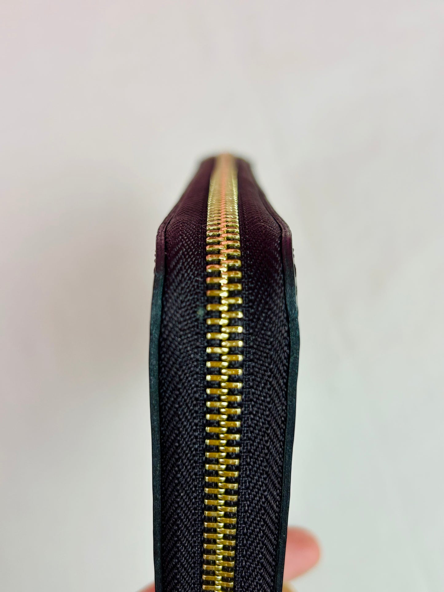 Magenta Vernis Zippy Wallet