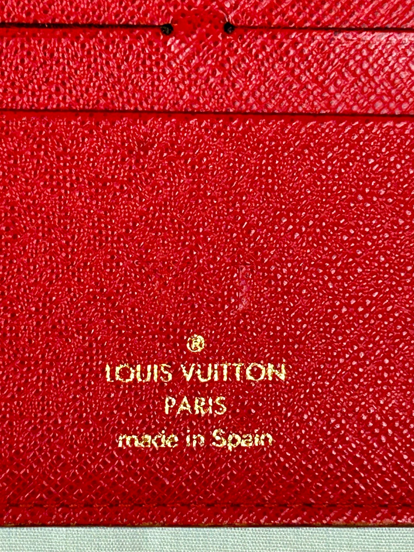 Insolaite Wallet Monogram/Red