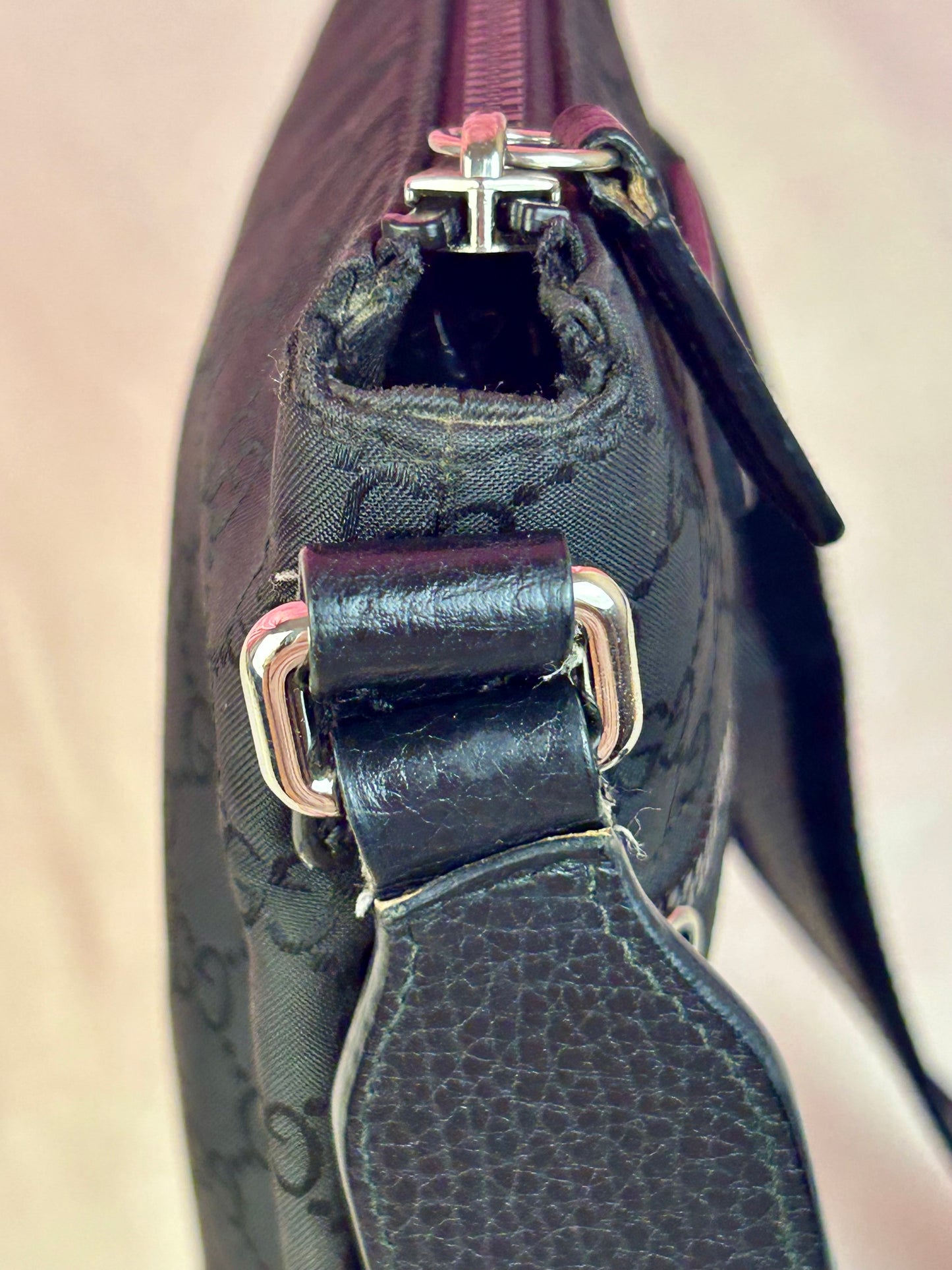 Black Nylon Gucci Crossbody