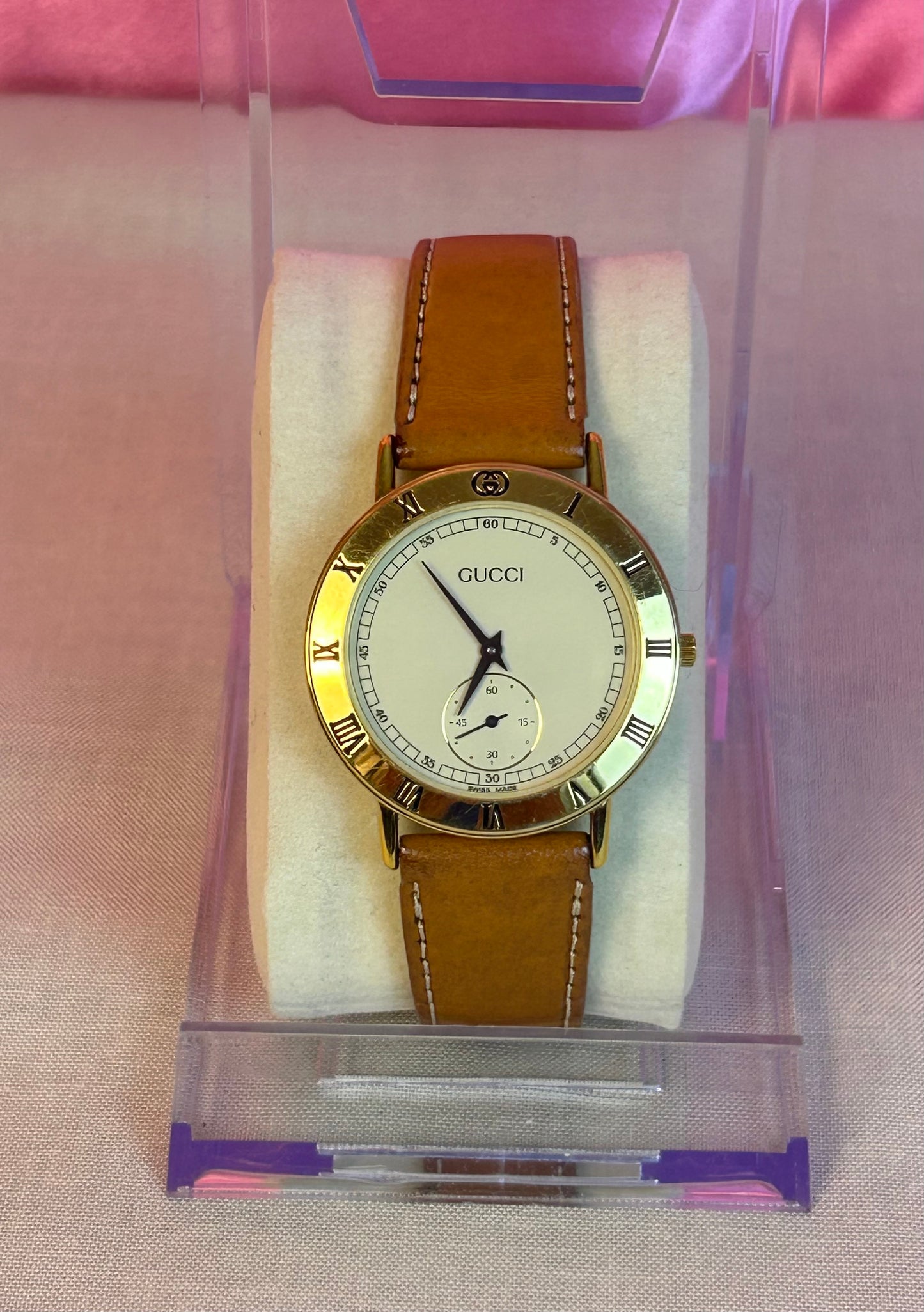 Gucci Vintage Leather Watch