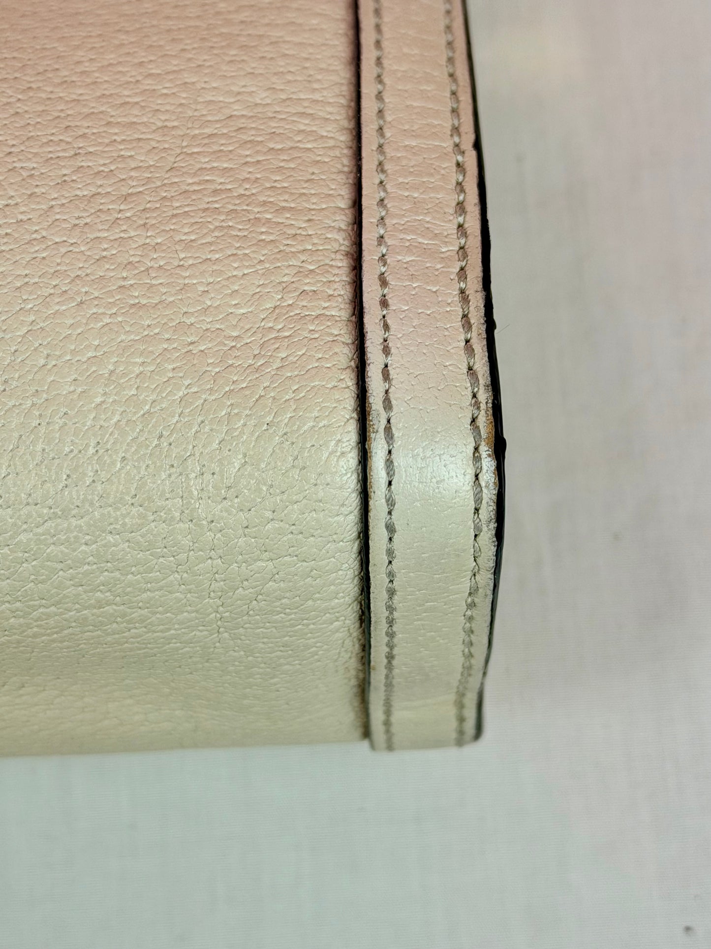 Cream Gucci Ophedia Chain Shoulder Bag