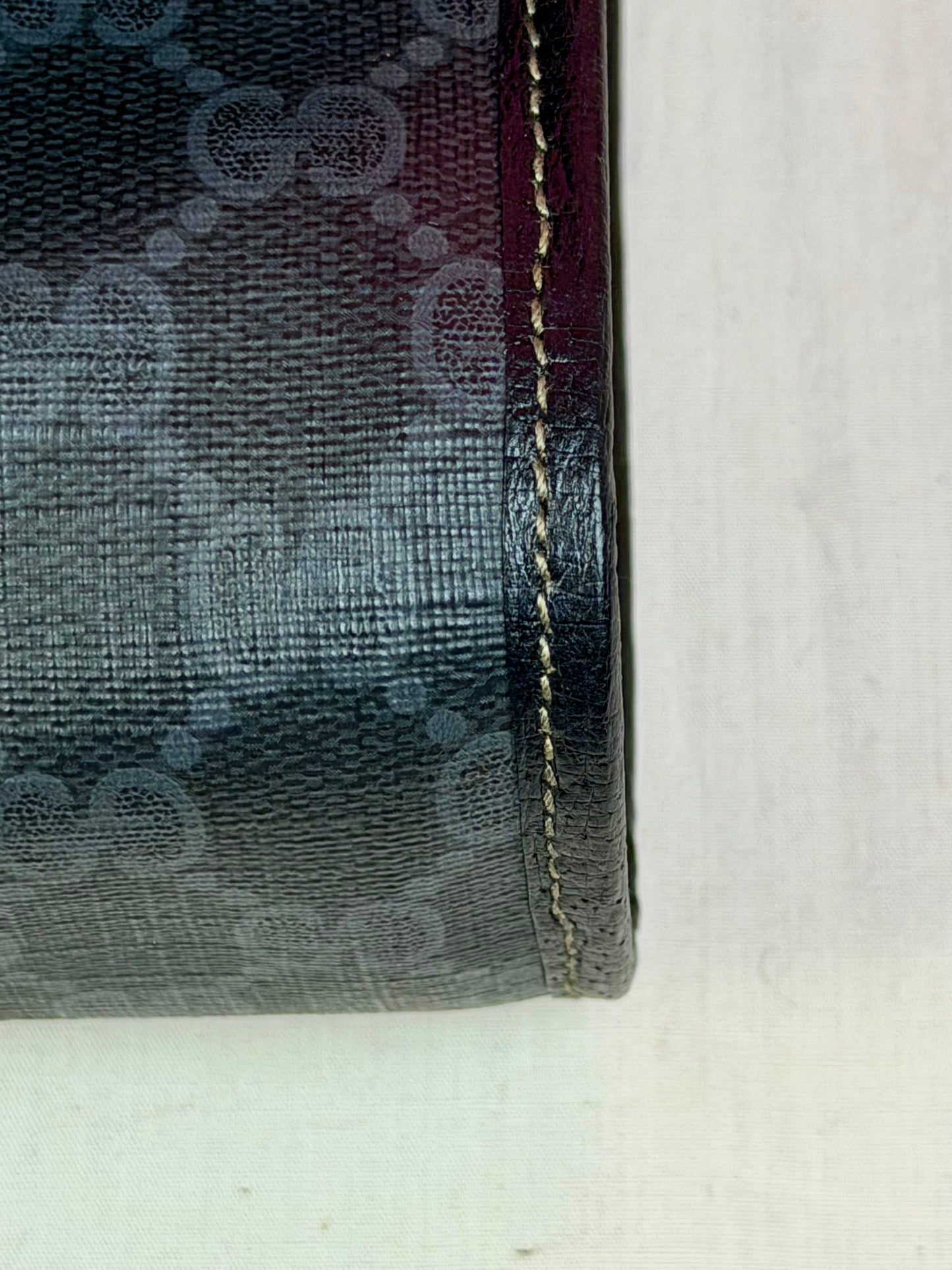 Black Sherry Line Clutch on Chain