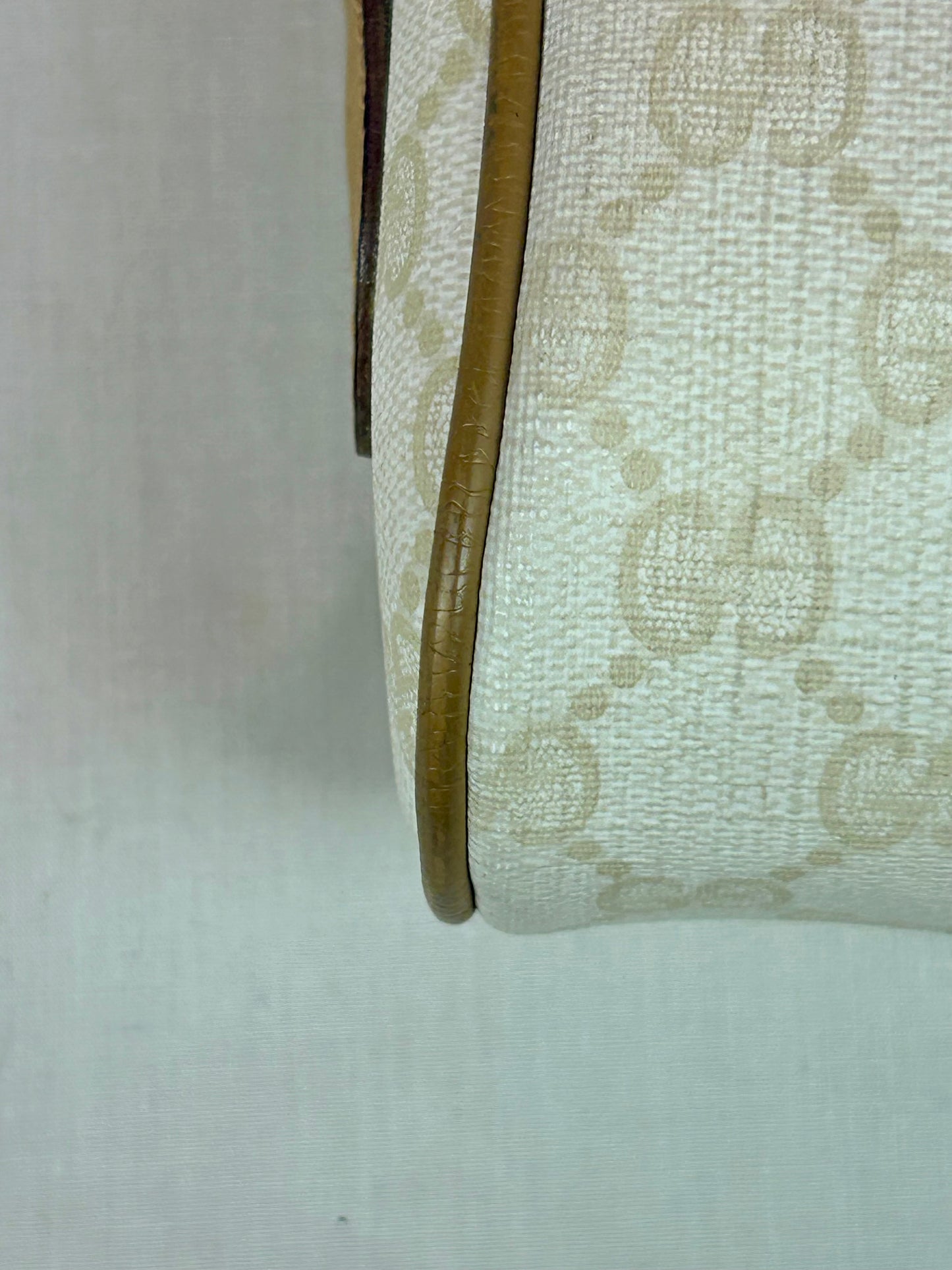 White Rectangular Gucci Supreme