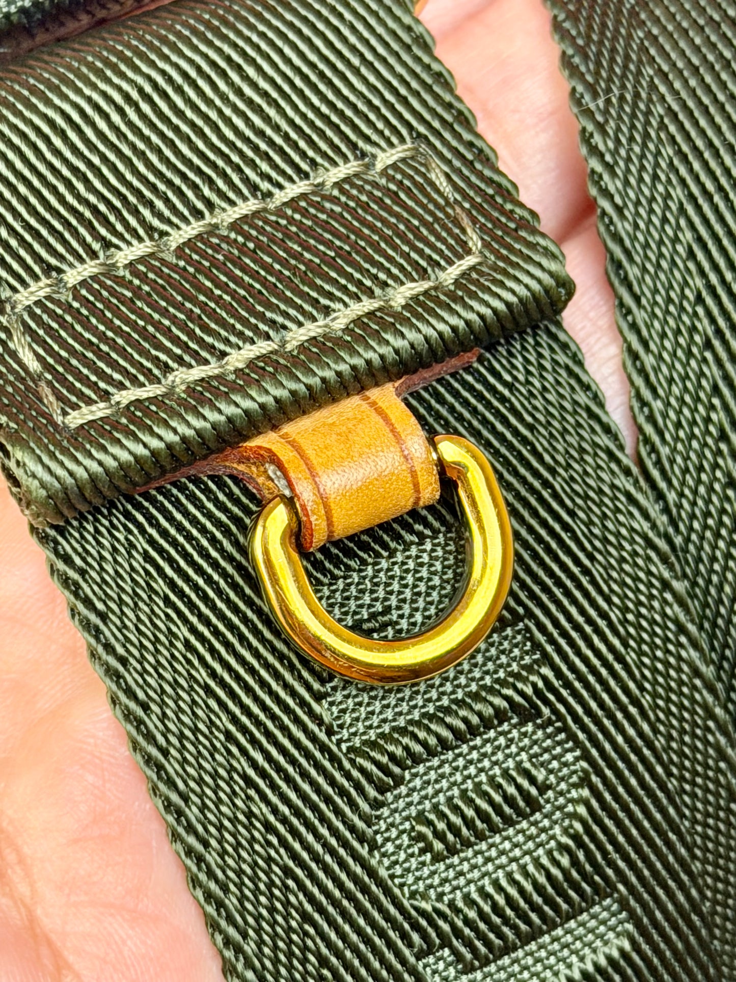 Green Bandouliere Strap
