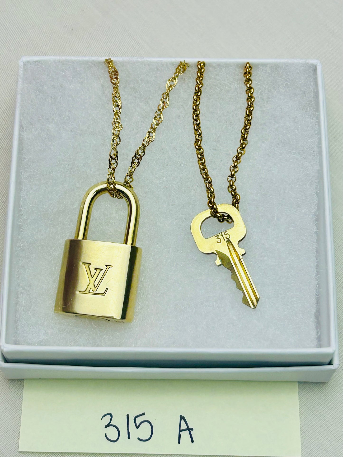Lock and Key Necklaces