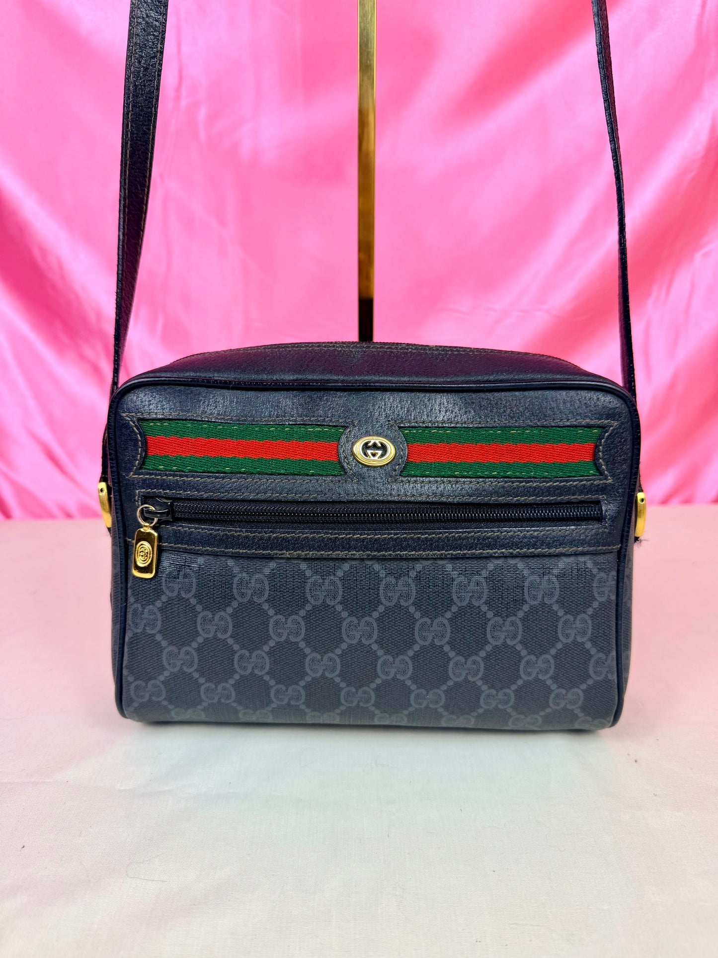 Black Rectangular Sherry Line