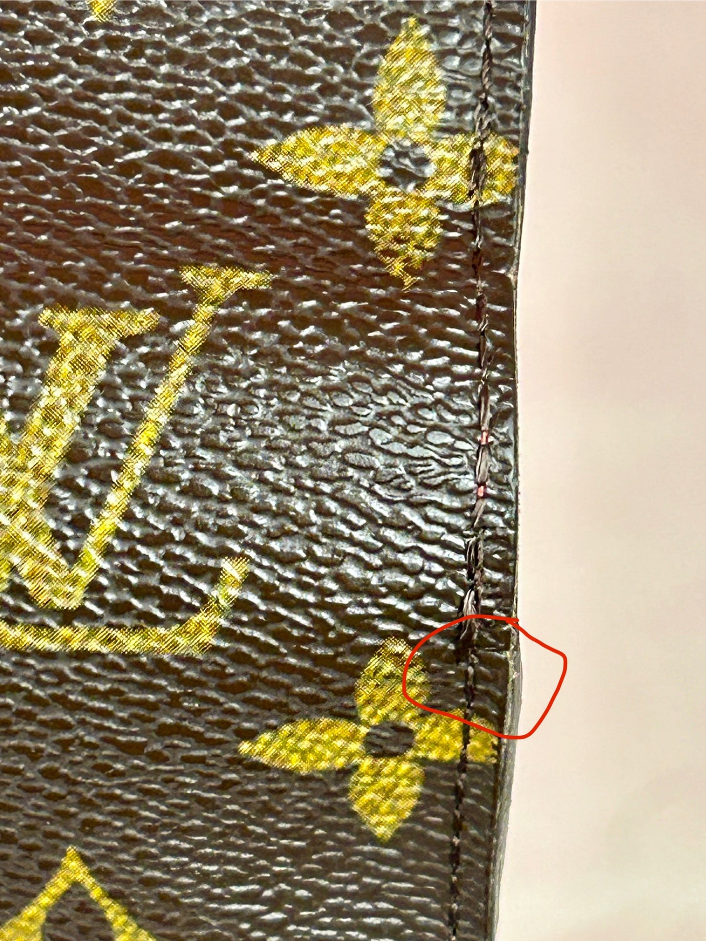 Insolaite Wallet Monogram/Red