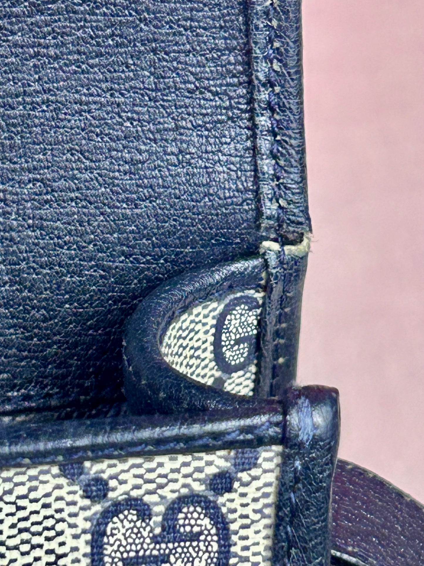 Navy Sherry Line Crossbody