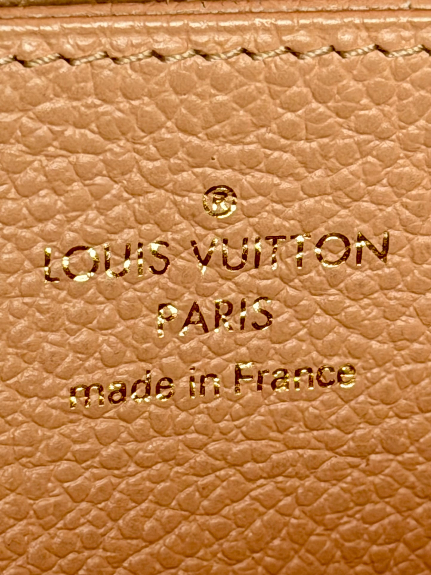 Rose Zippy Empreinte Wallet