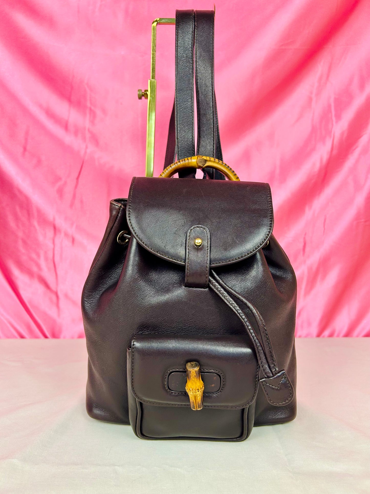 Mini Brown Gucci Backpack