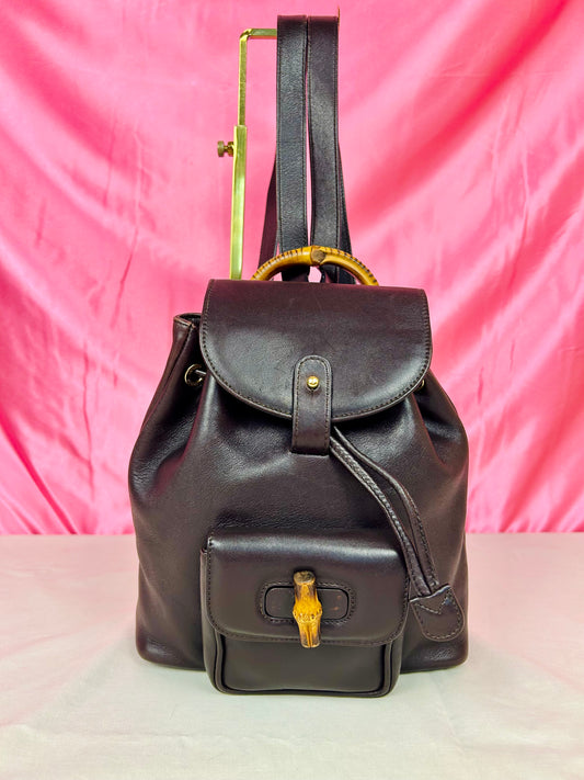 Mini Brown Gucci Backpack