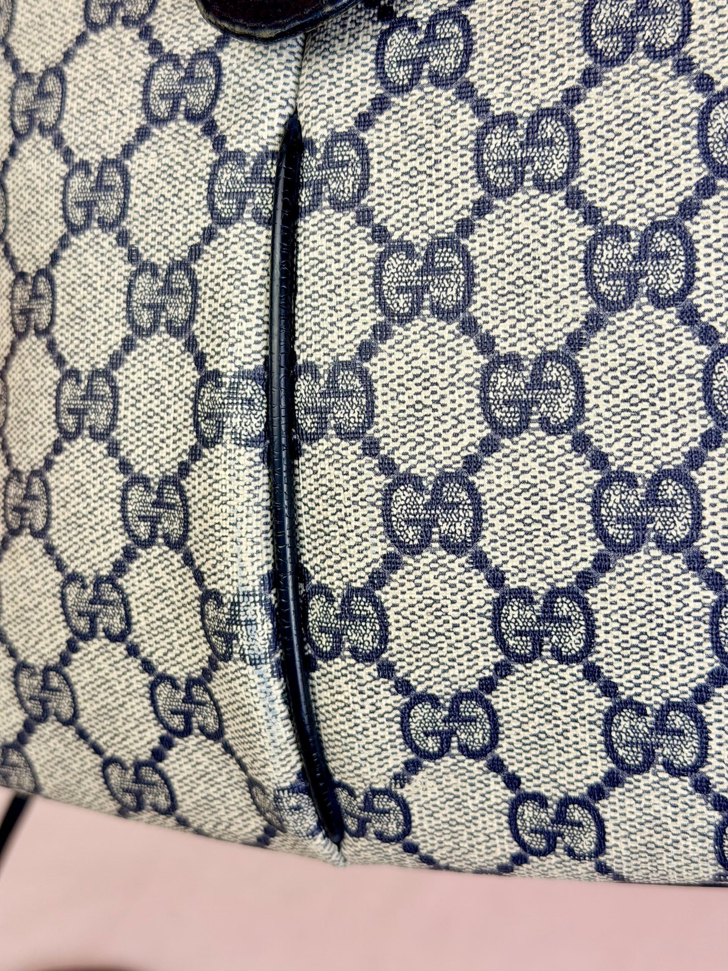 Gucci Navy Sherry Line Dome