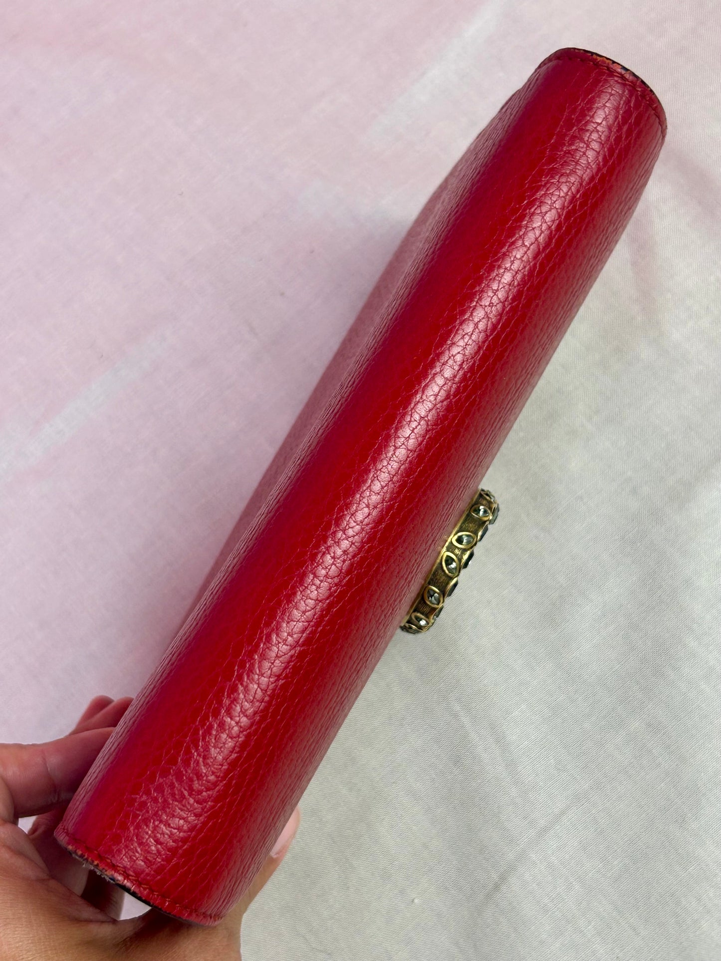 Gucci Red Dionysus Mini Chain Wallet