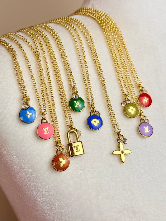 Bright Pastilles Charm Necklaces (10)