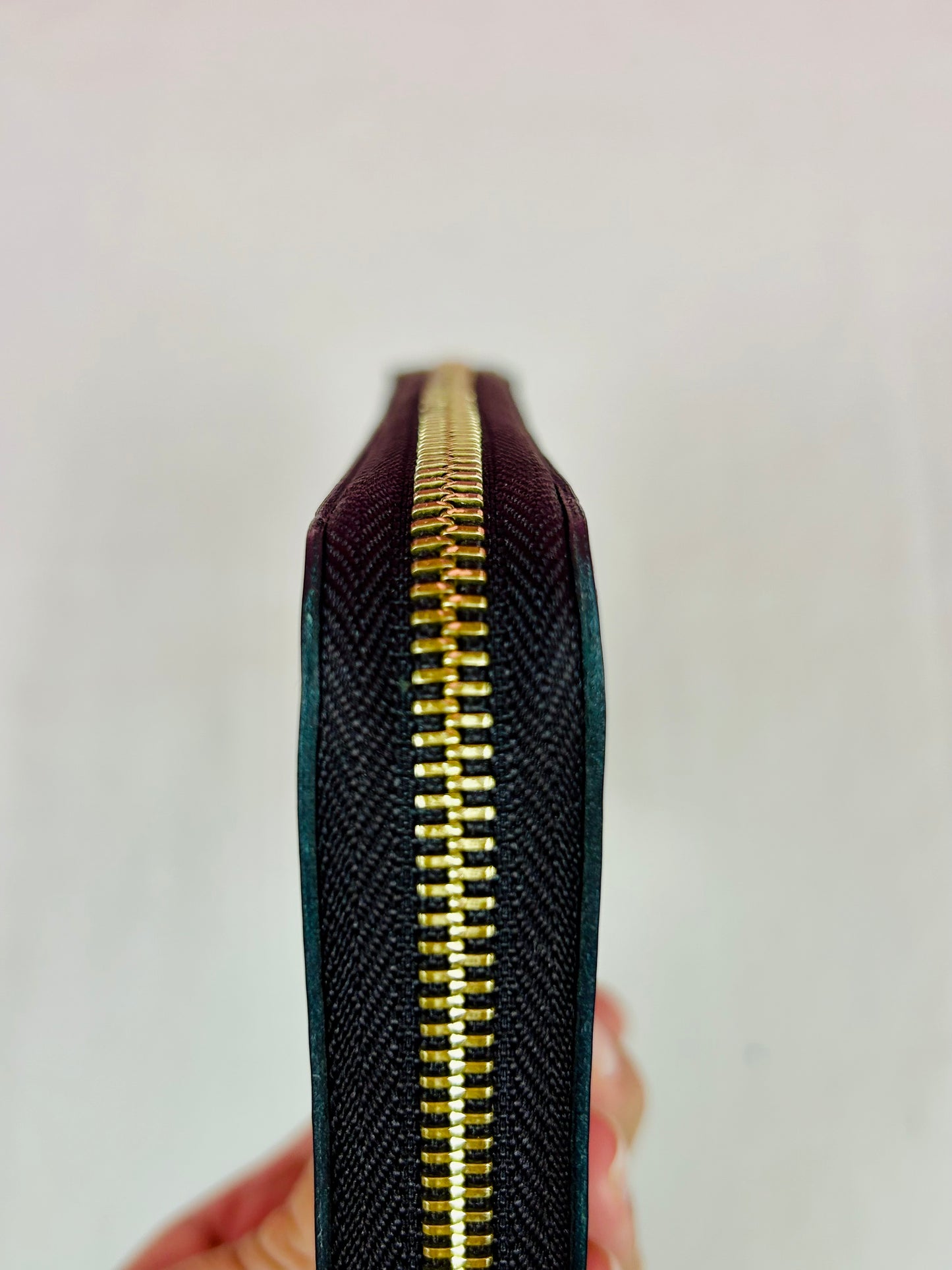 Magenta Vernis Zippy Wallet