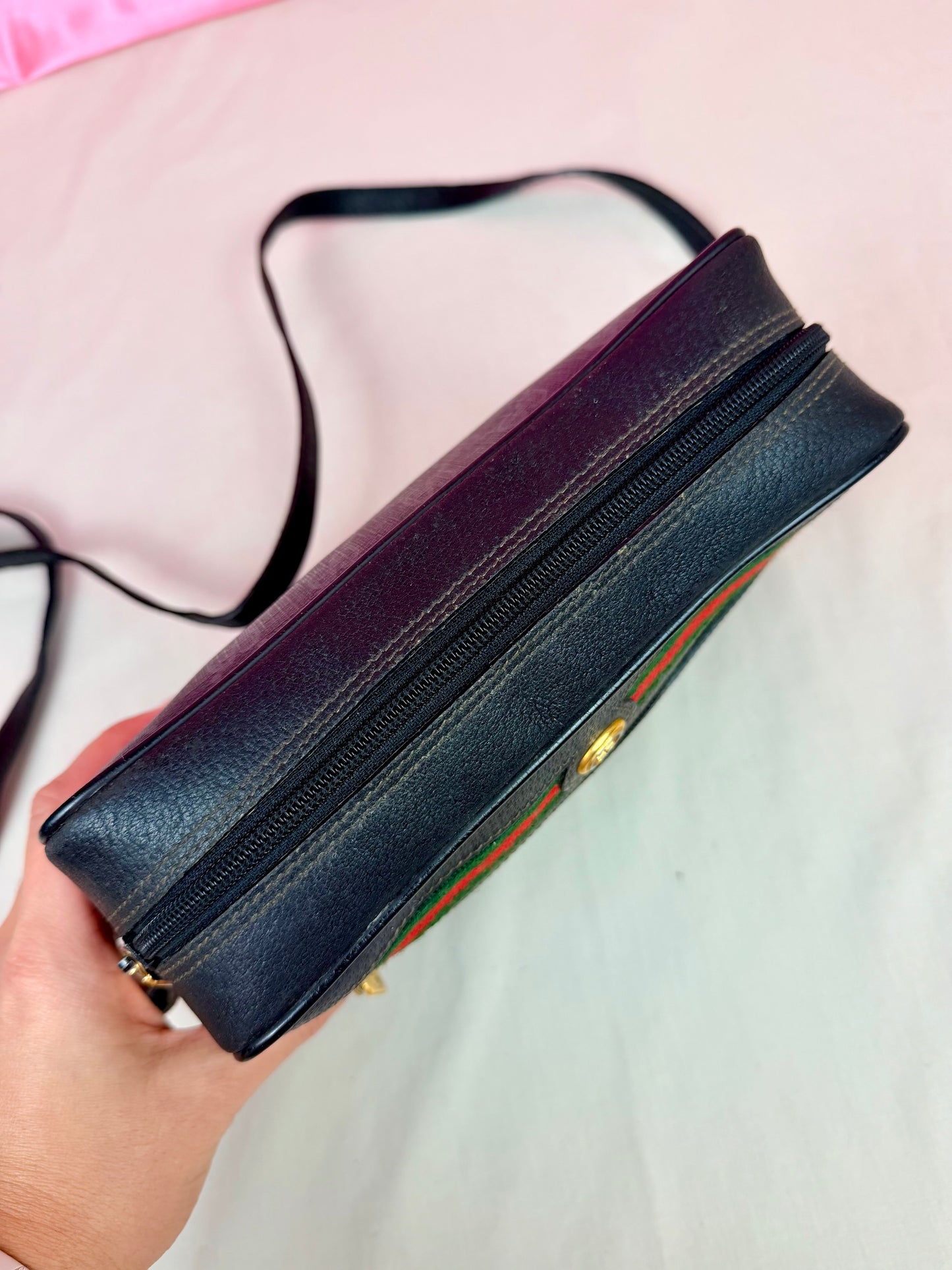 Black Rectangular Sherry Line