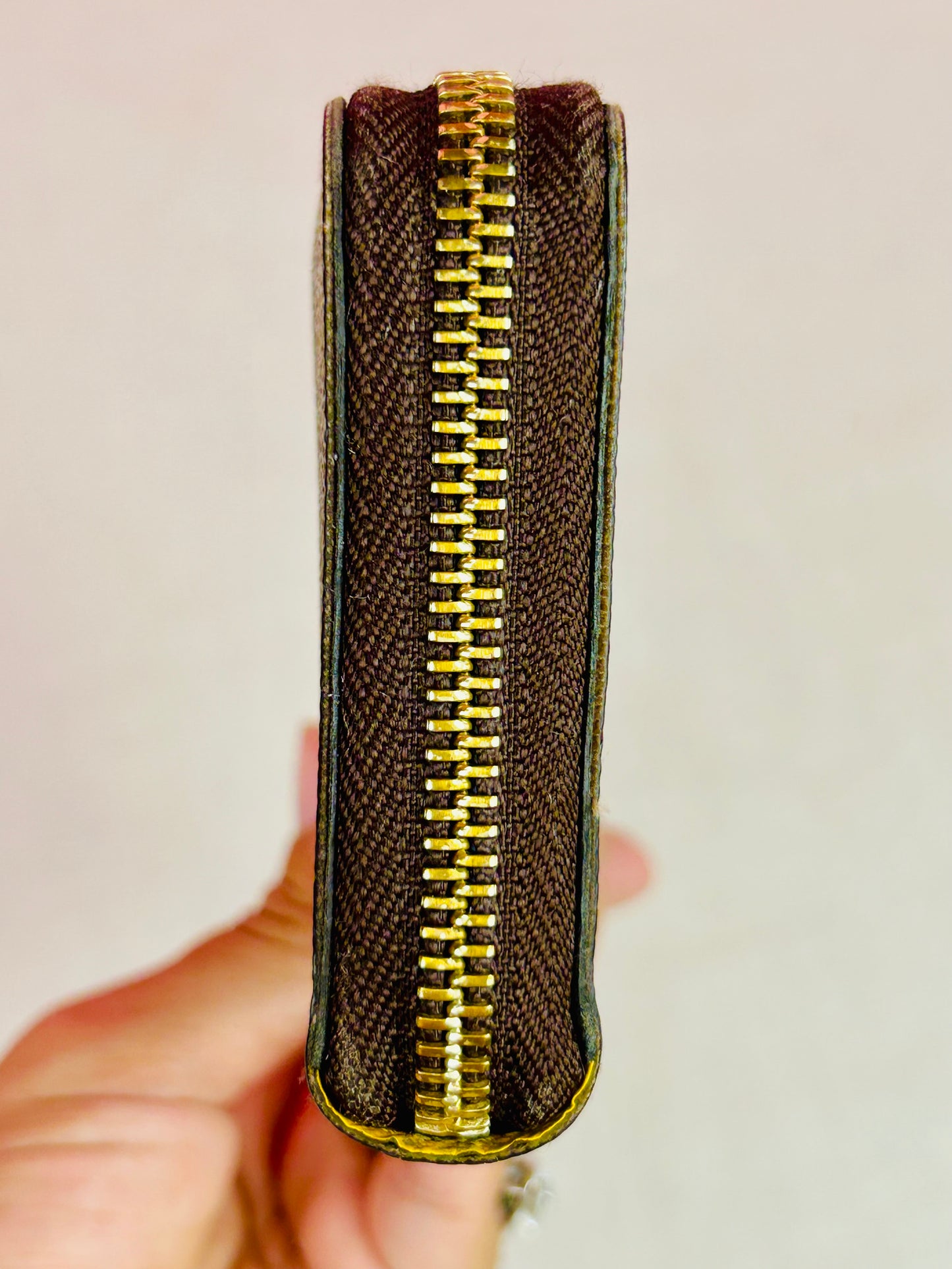 Louis Vuitton Clemence Wallet Monogram/Yellow