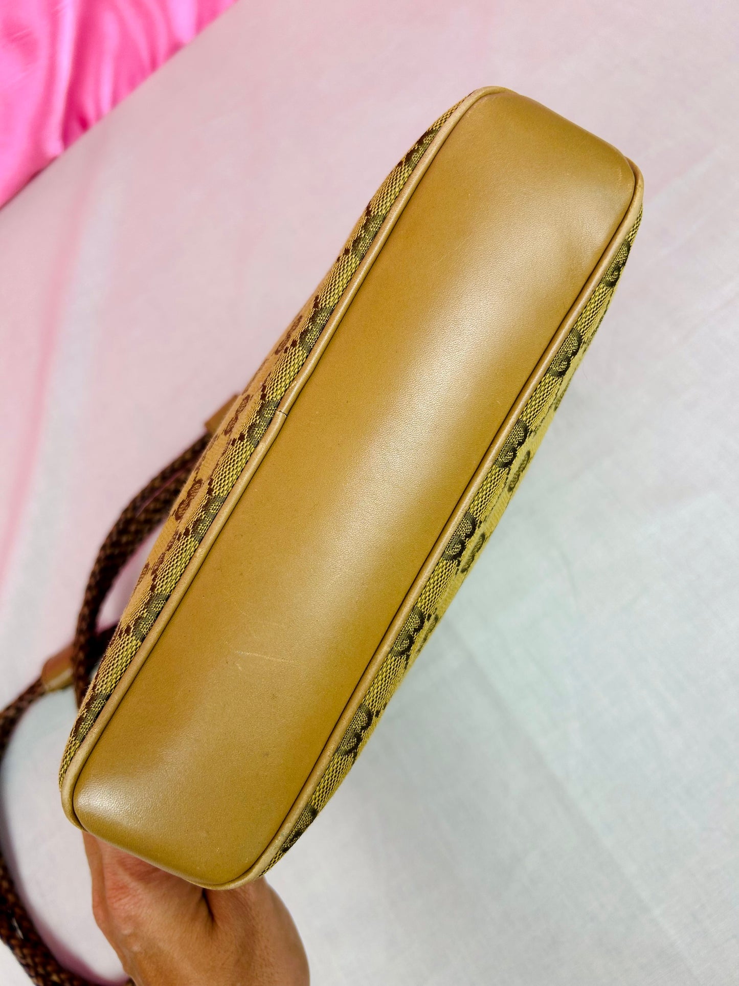 Braided Gucci Shoulder Bag