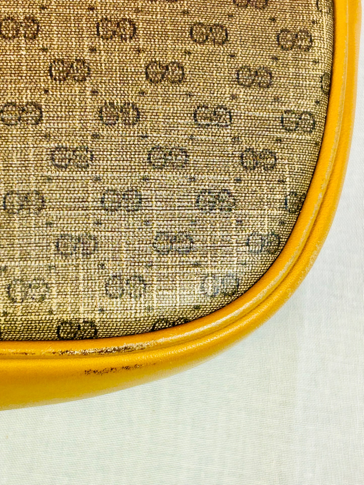 Small Yellow Micro Gucci Crossbody