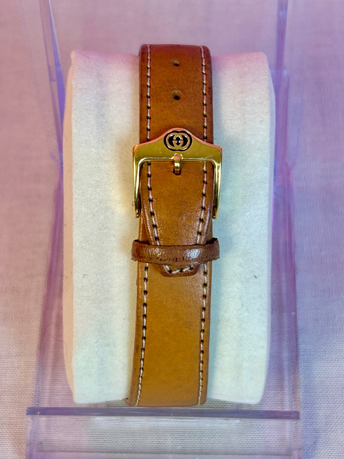Gucci Vintage Leather Watch