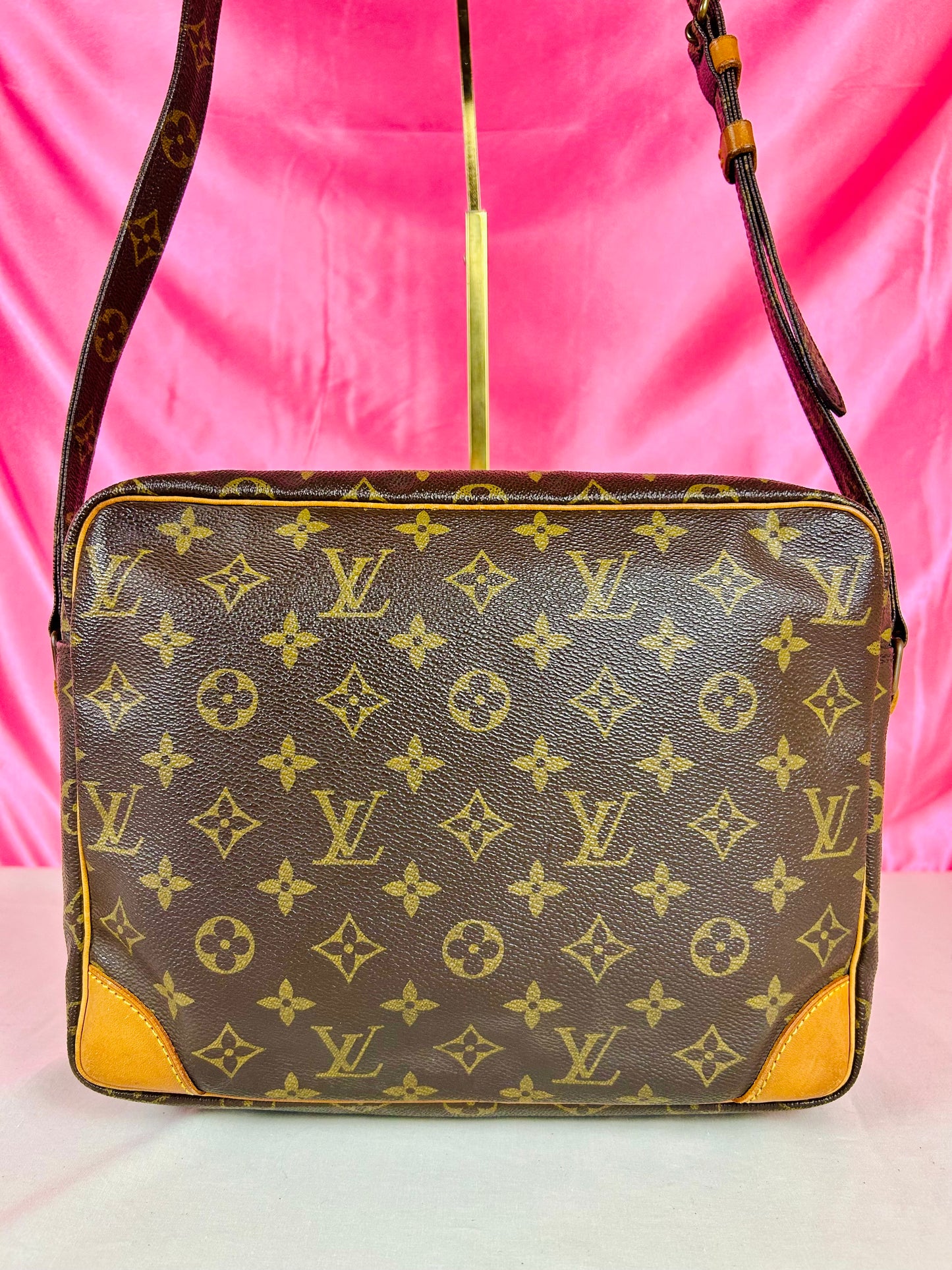 Large Vintage Rectangular Louis Vuitton