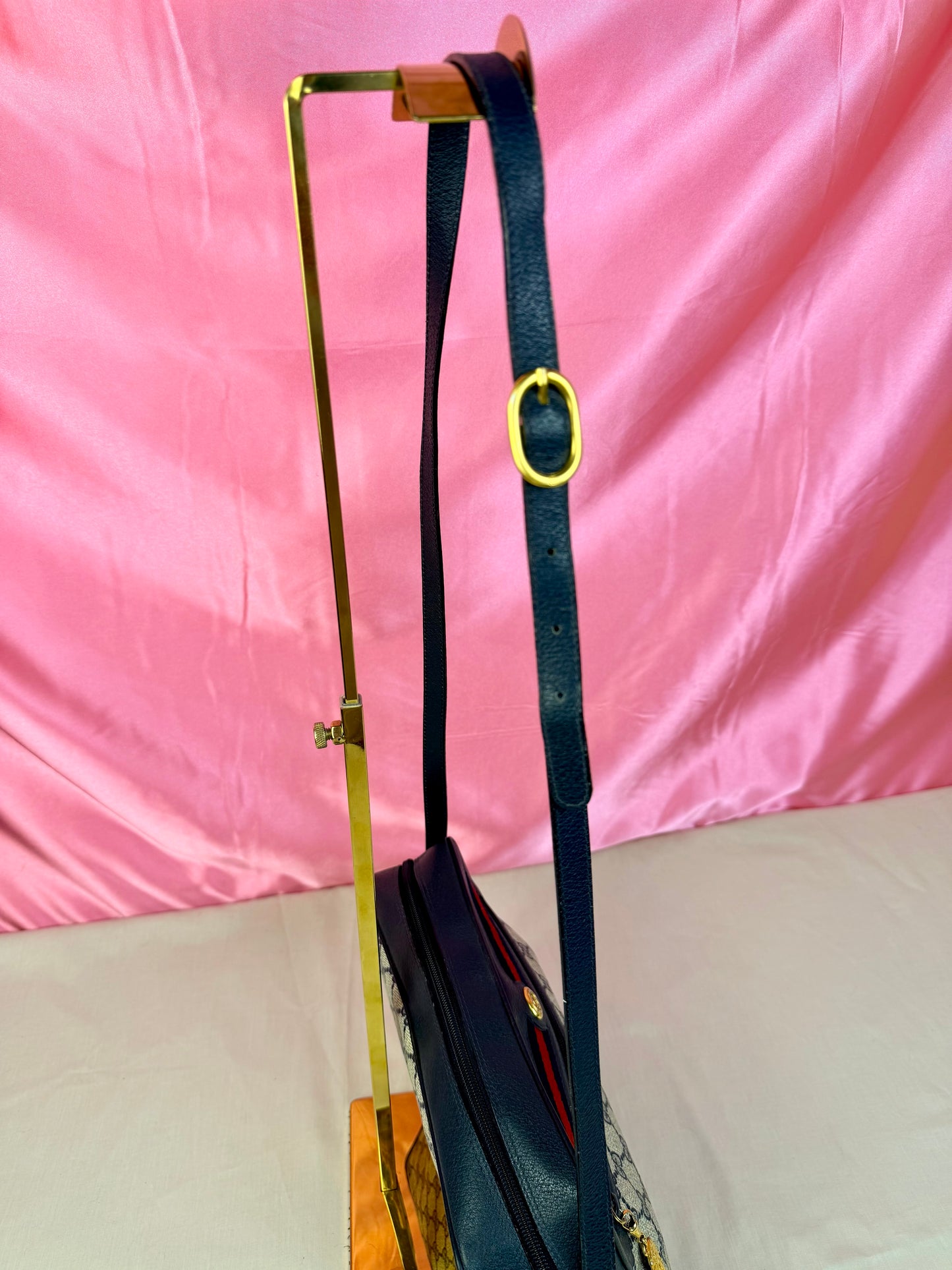 Navy Rectangular Sherry Line