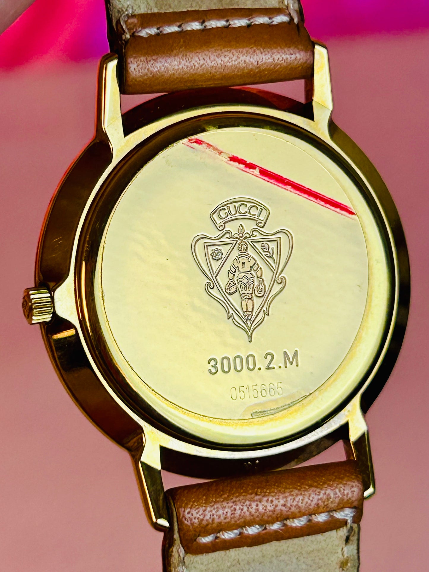 Gucci Vintage Leather Watch