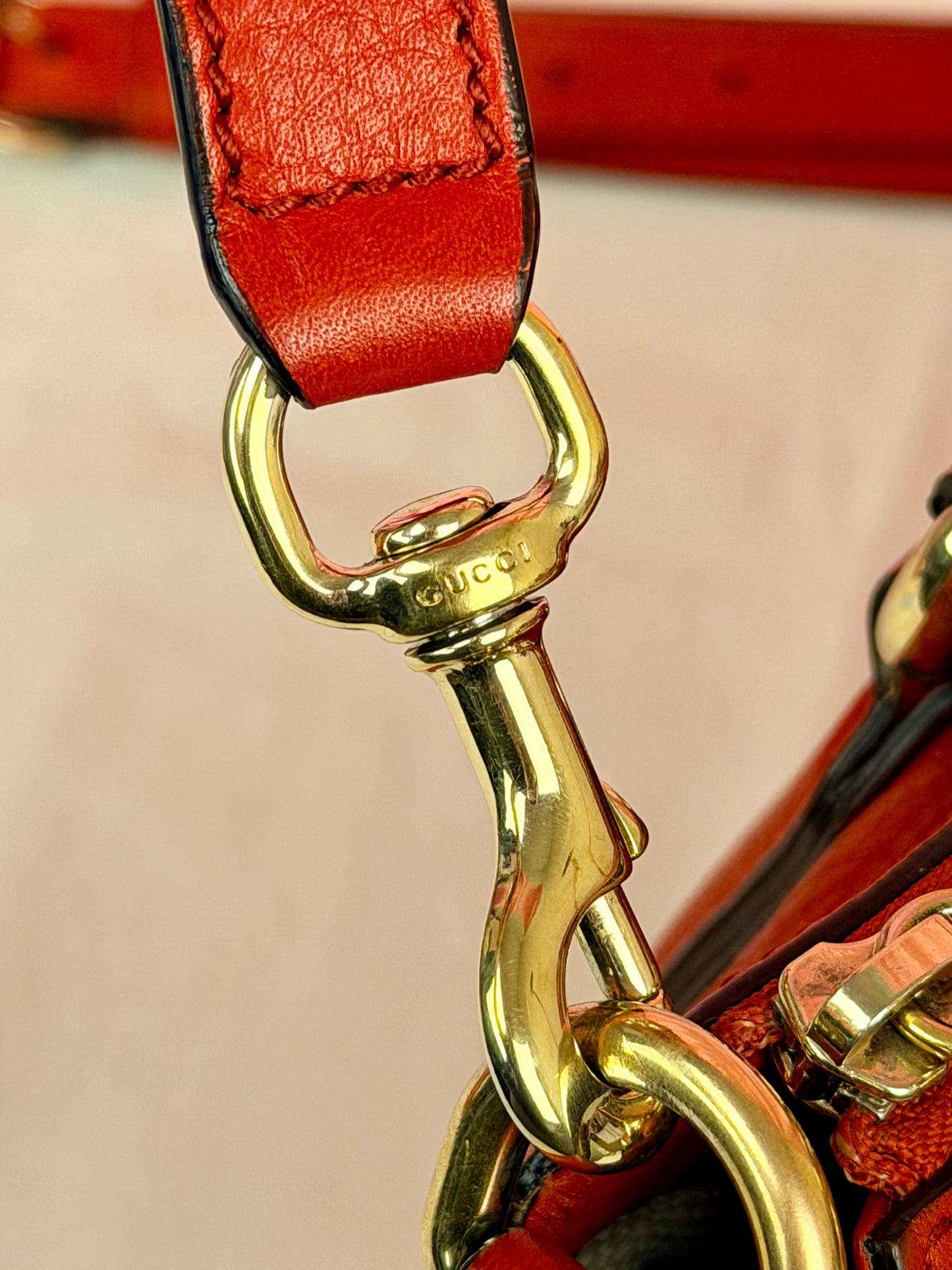 Red Gucci Soho Two-Way