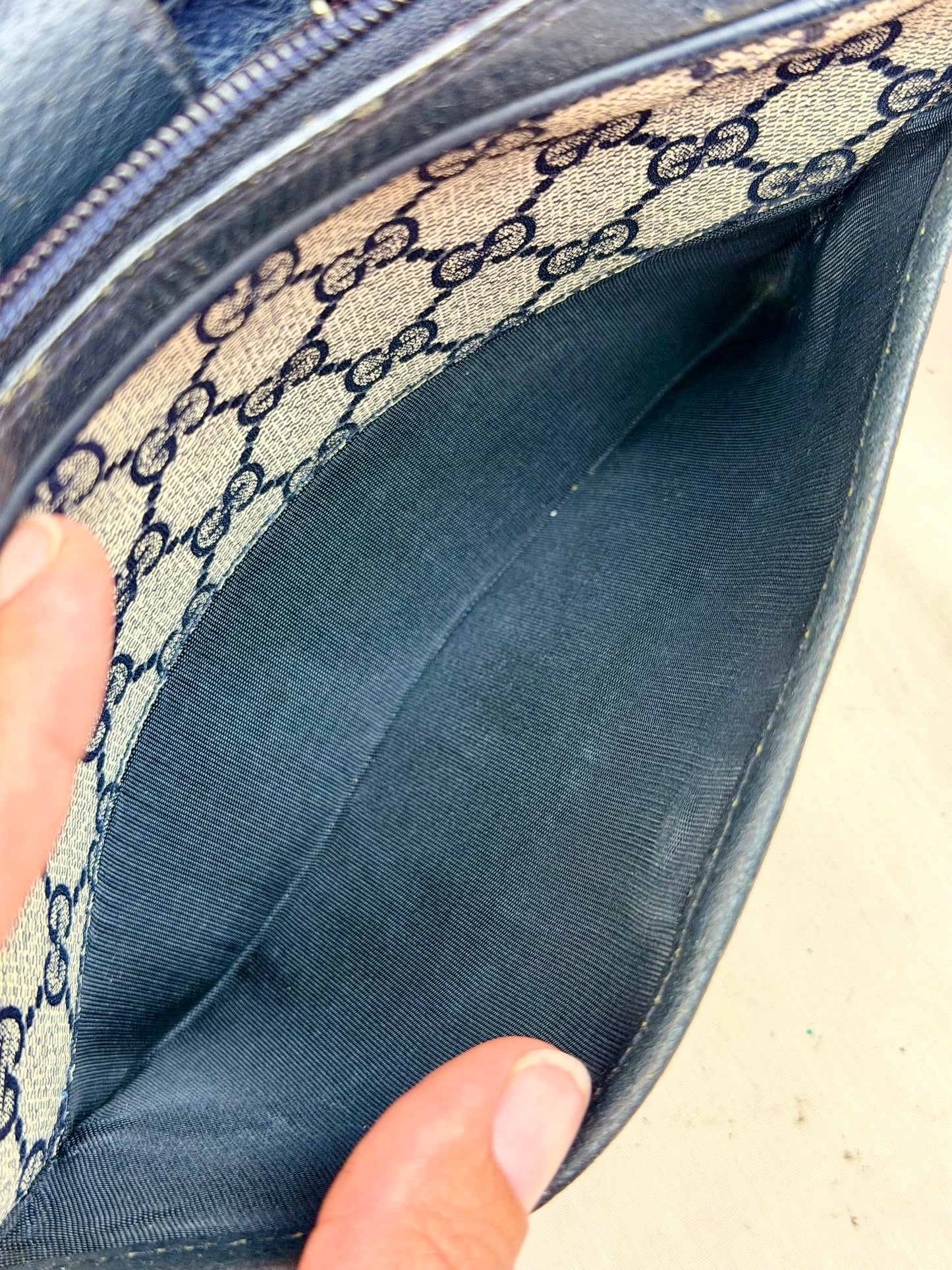 Navy Sherry Line Sling
