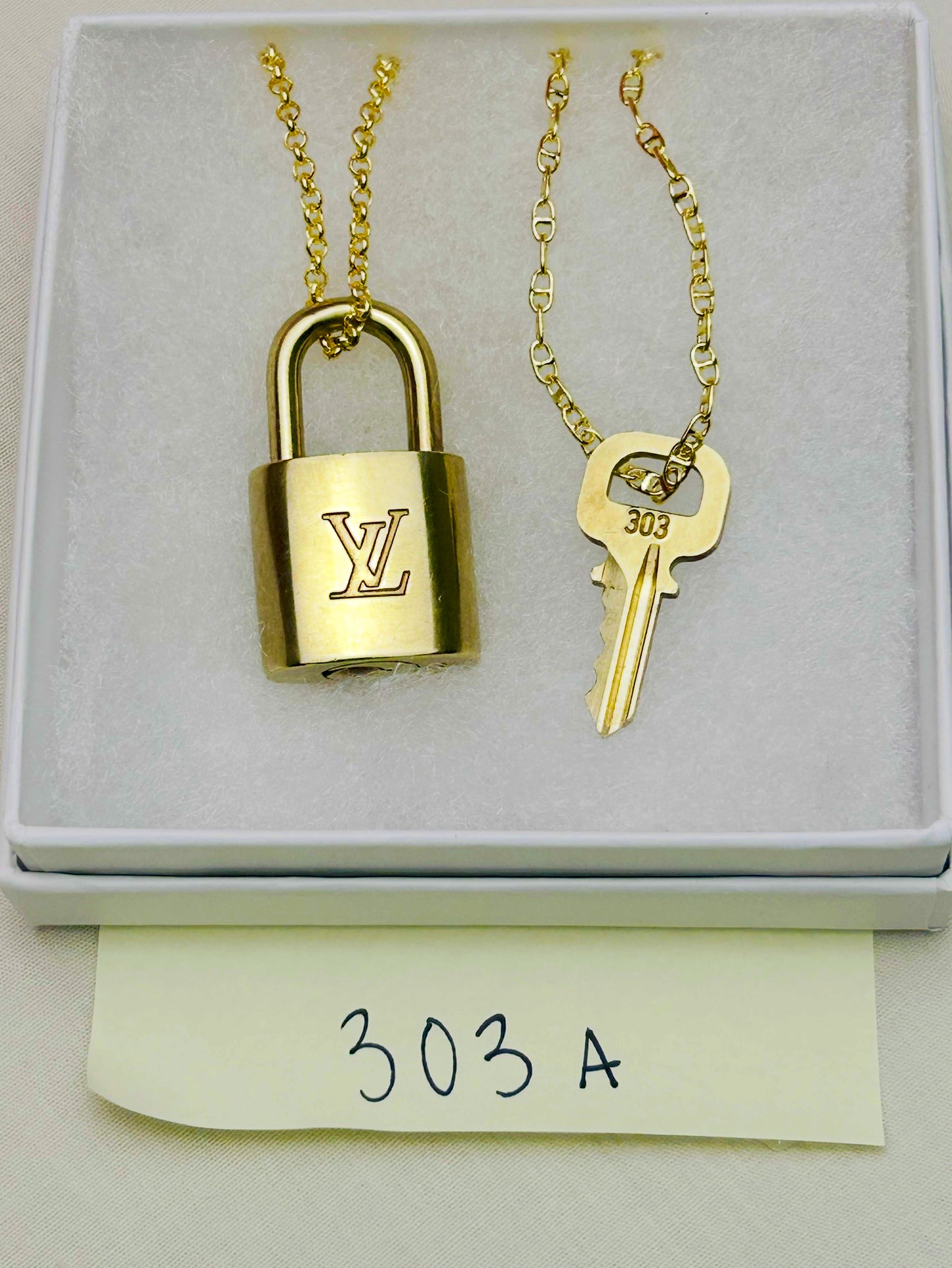 Lock and Key Necklaces