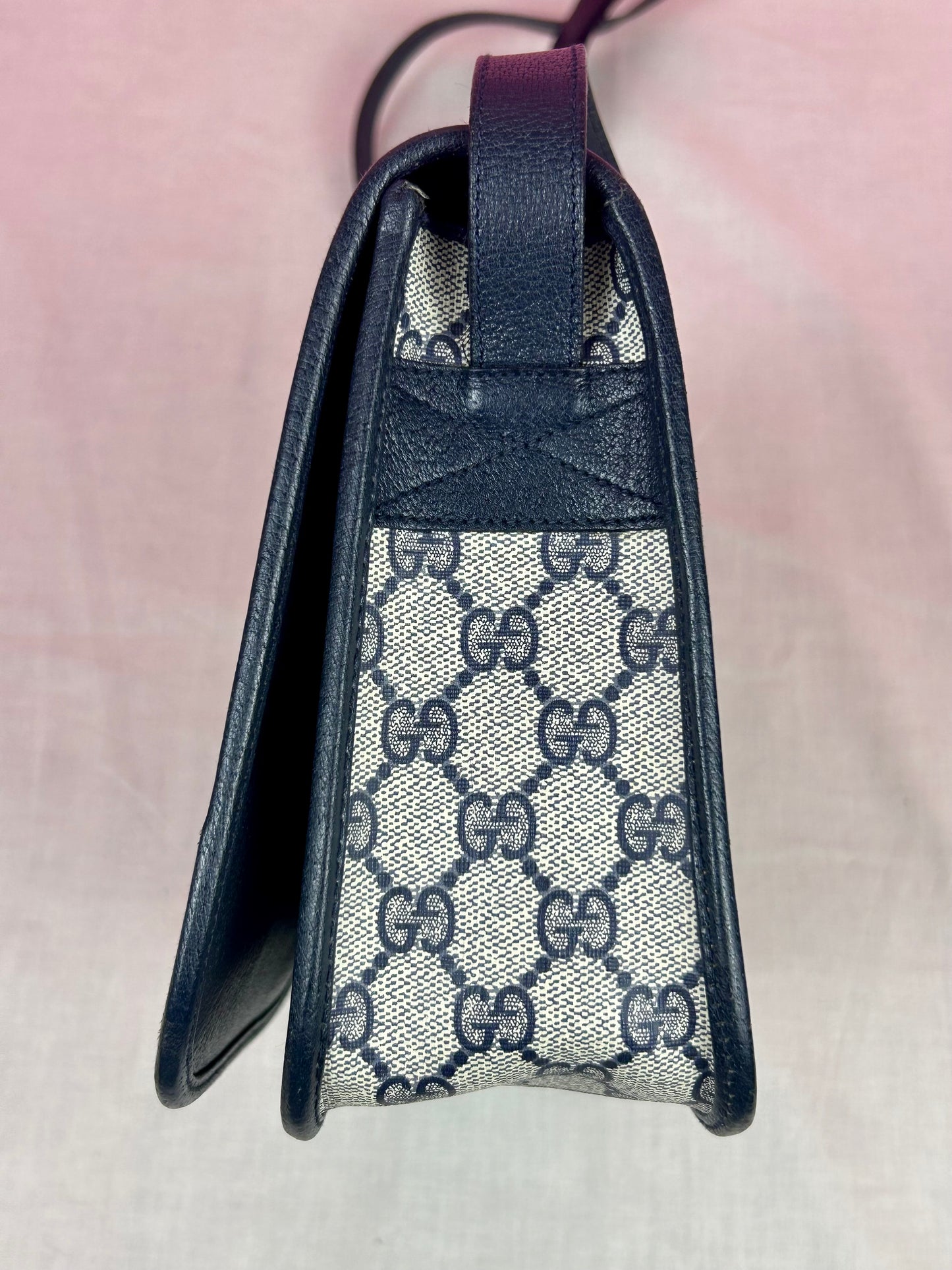 Navy Sherry Line Crossbody