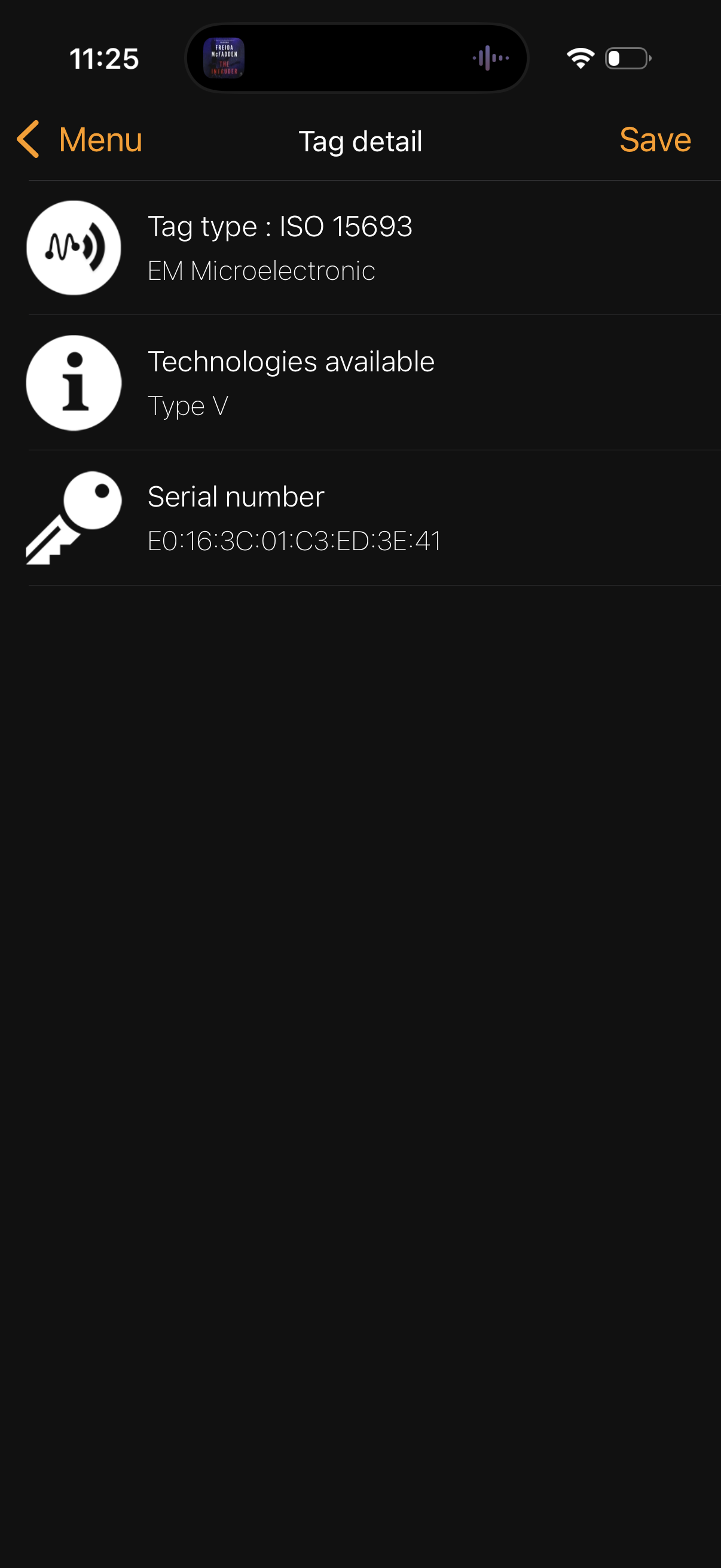 Rosalie Card Case in DE/Rose