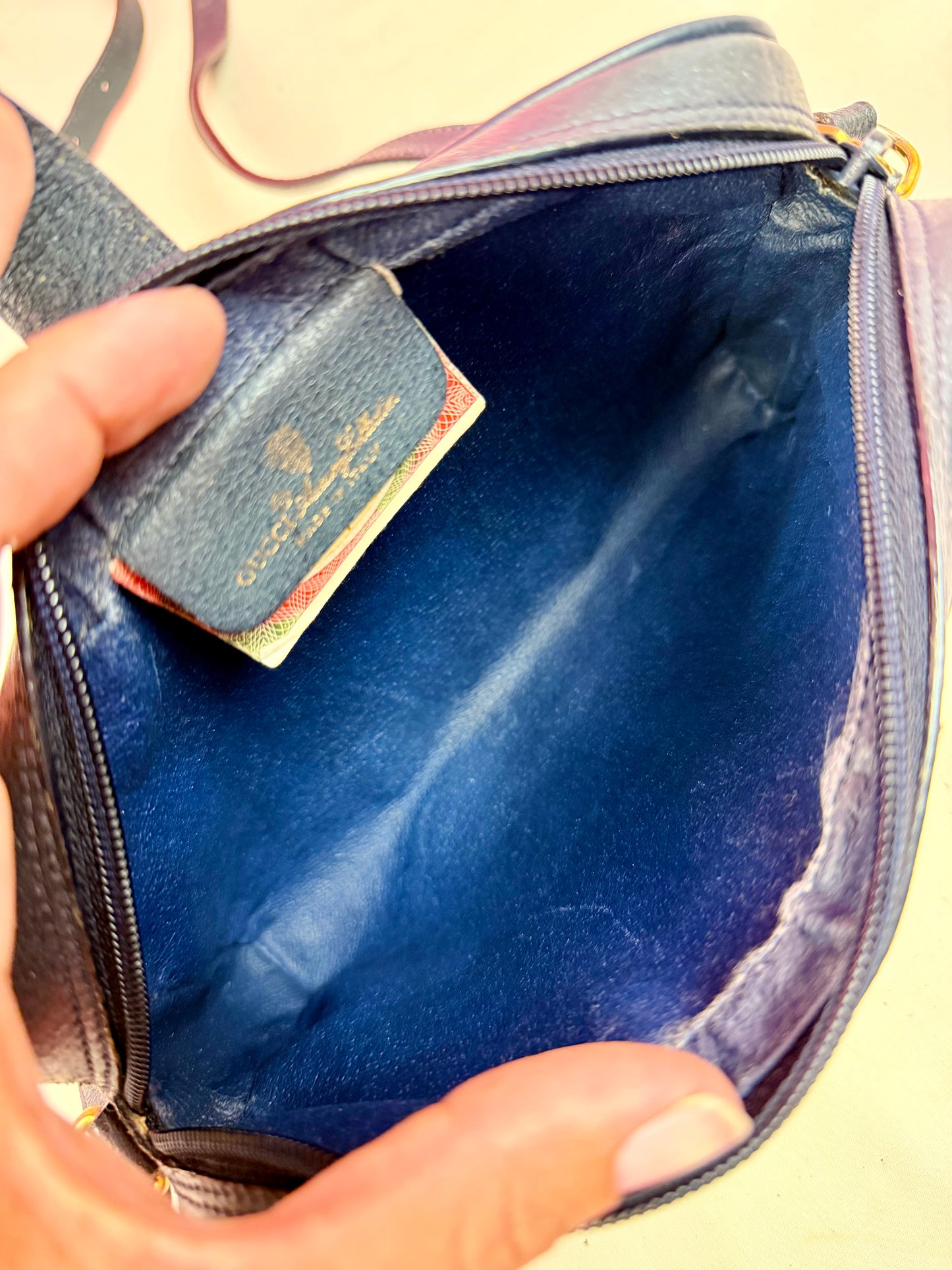 Navy Sherry Line Sling