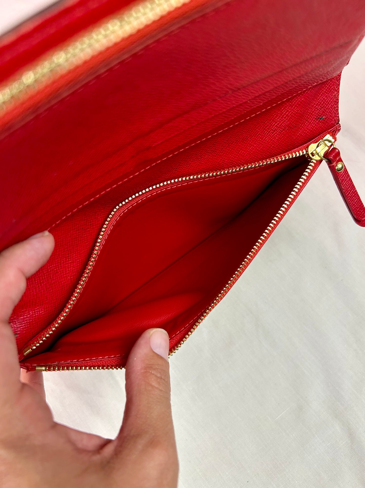 Insolaite Wallet Monogram/Red