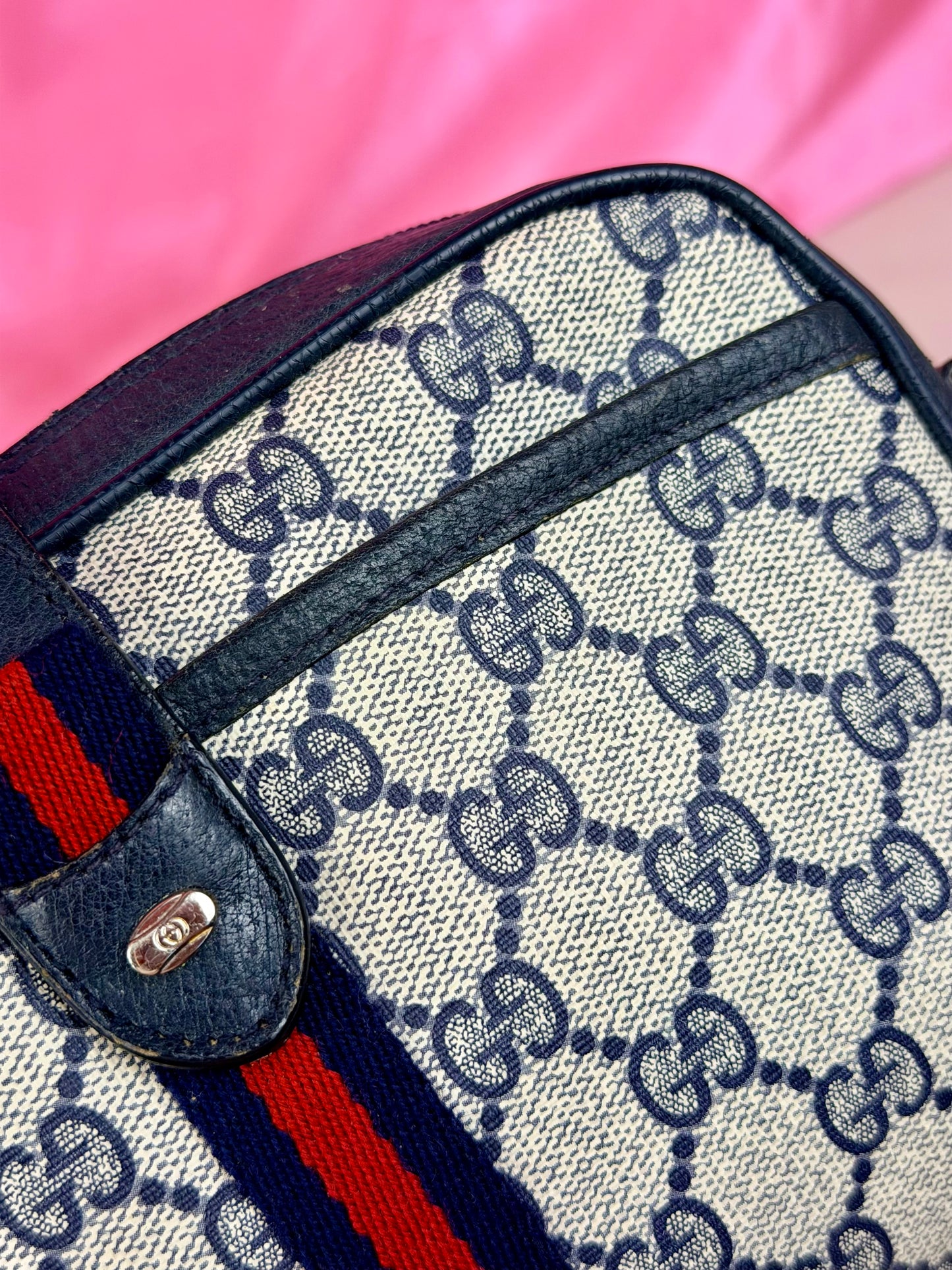 Navy Sherry Line Sling