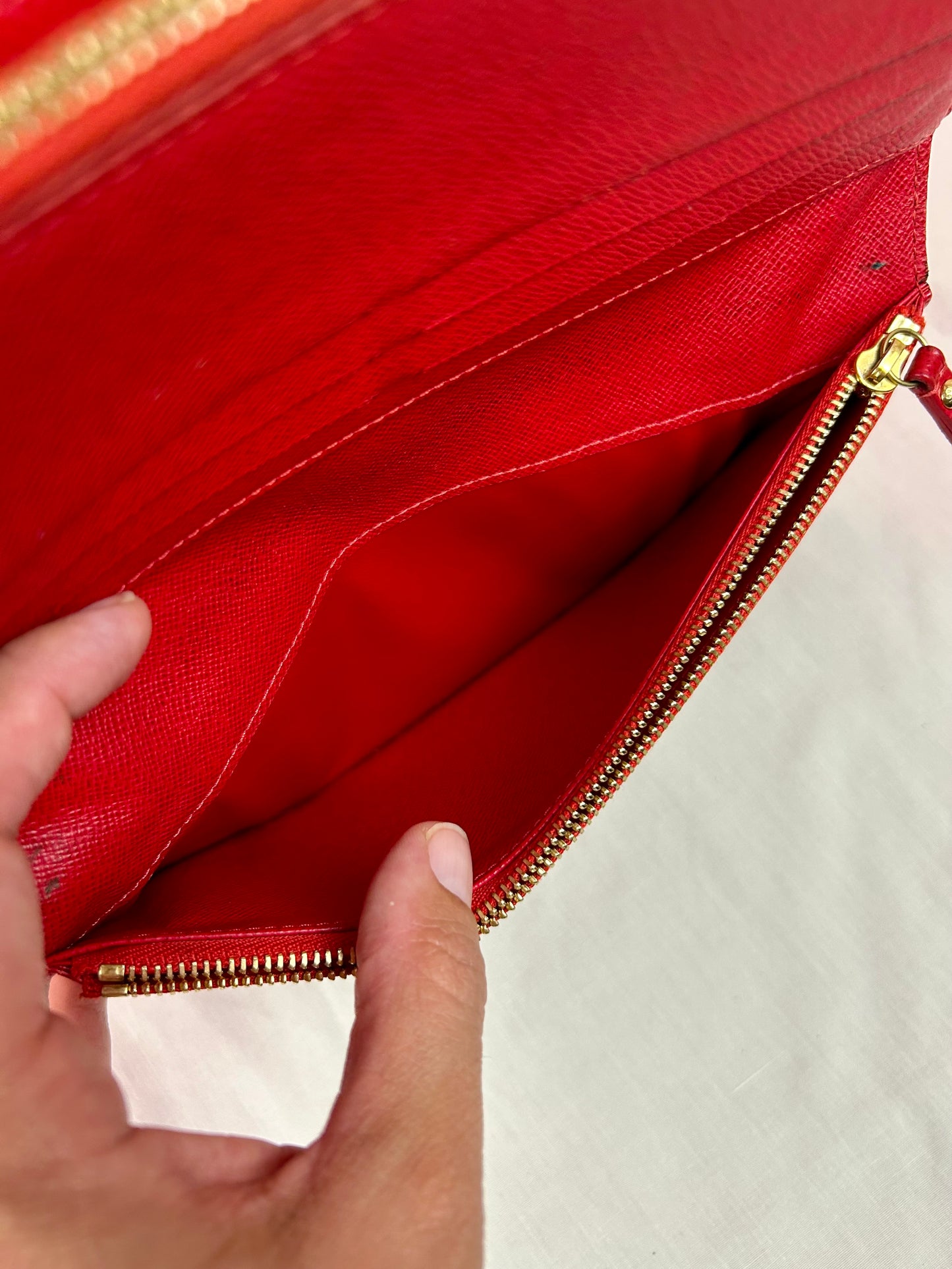 Insolaite Wallet Monogram/Red