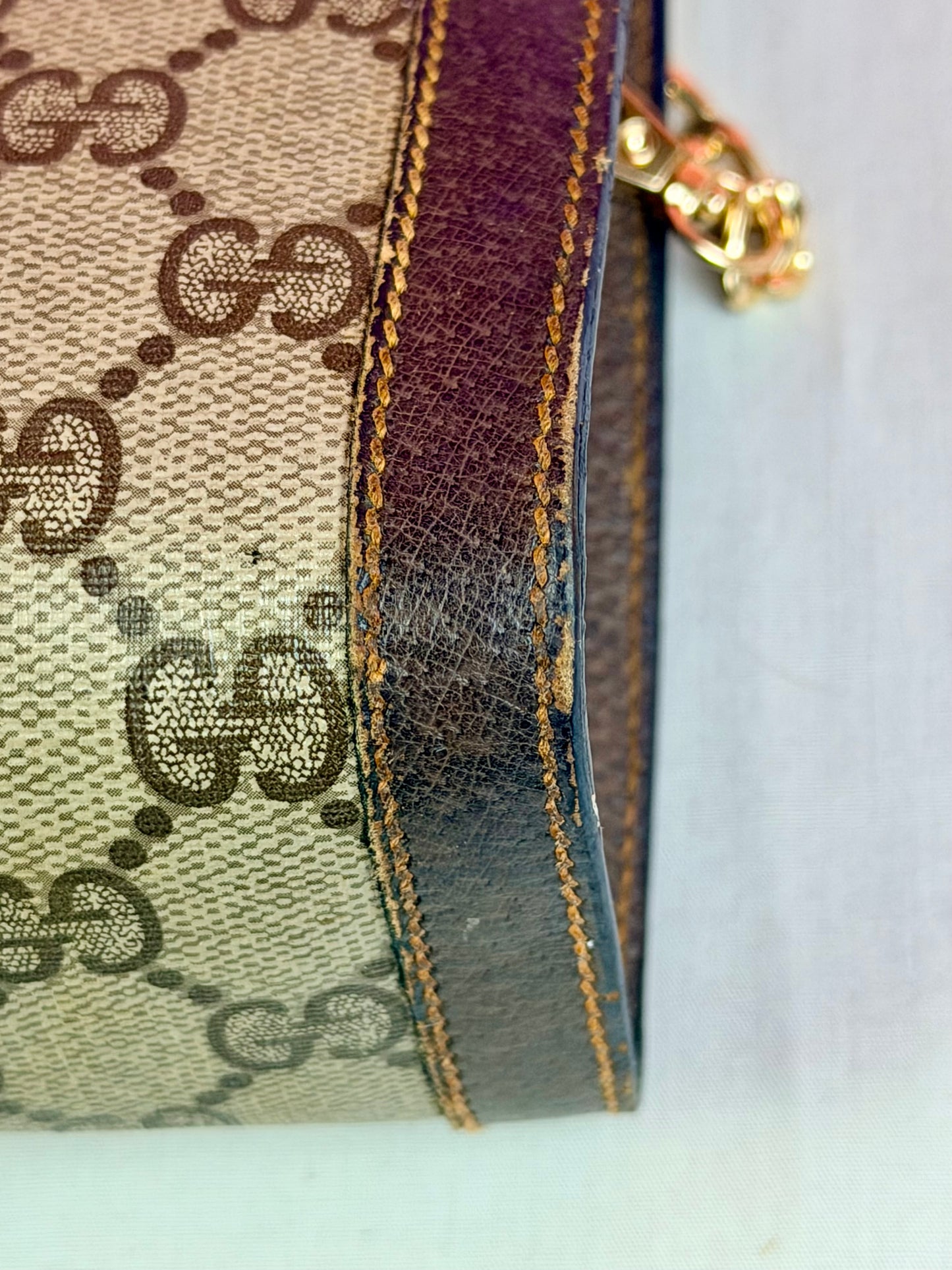Small Sherry Line Clutch on Chain