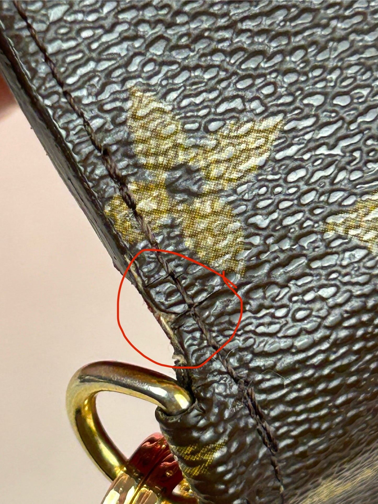 Insolaite Wallet Monogram/Red