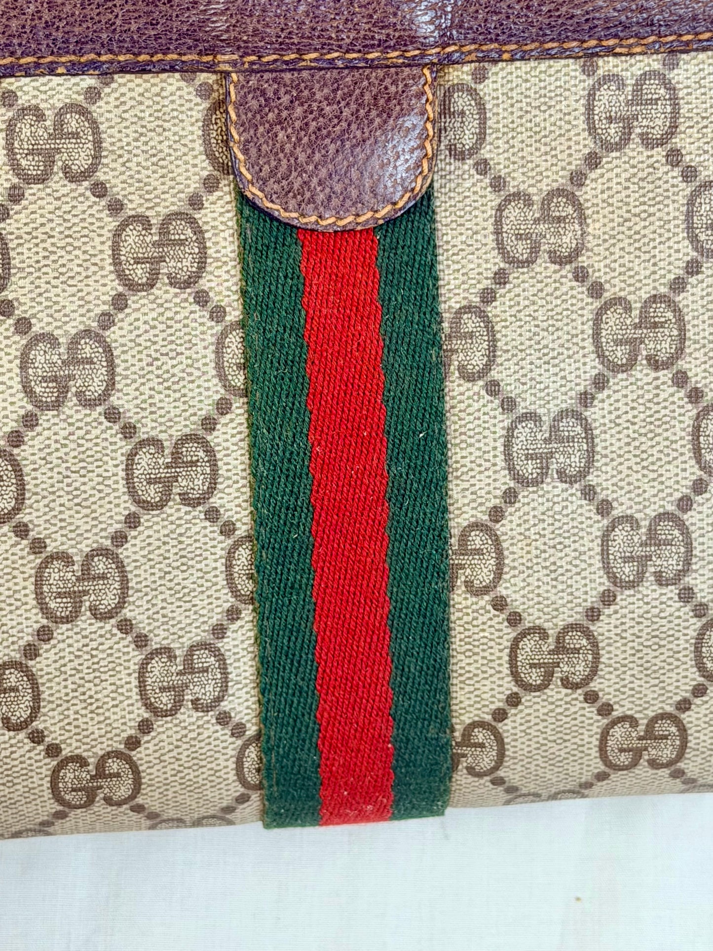 Small Sherry Line Clutch on Chain