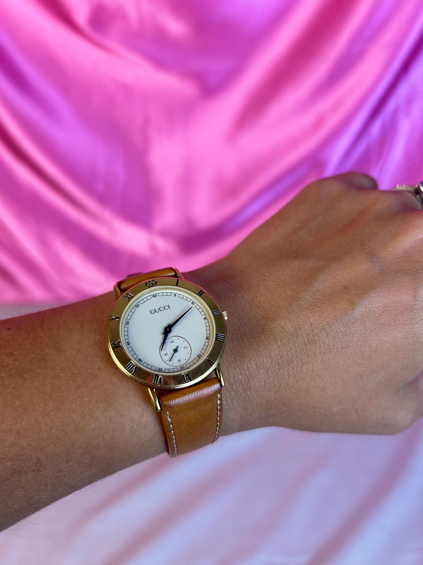 Gucci Vintage Leather Watch