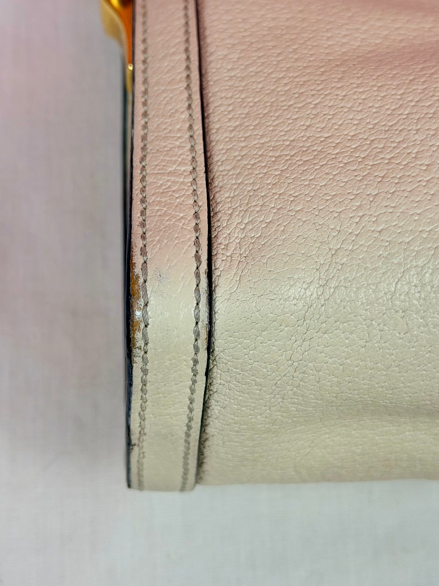 Cream Gucci Ophedia Chain Shoulder Bag