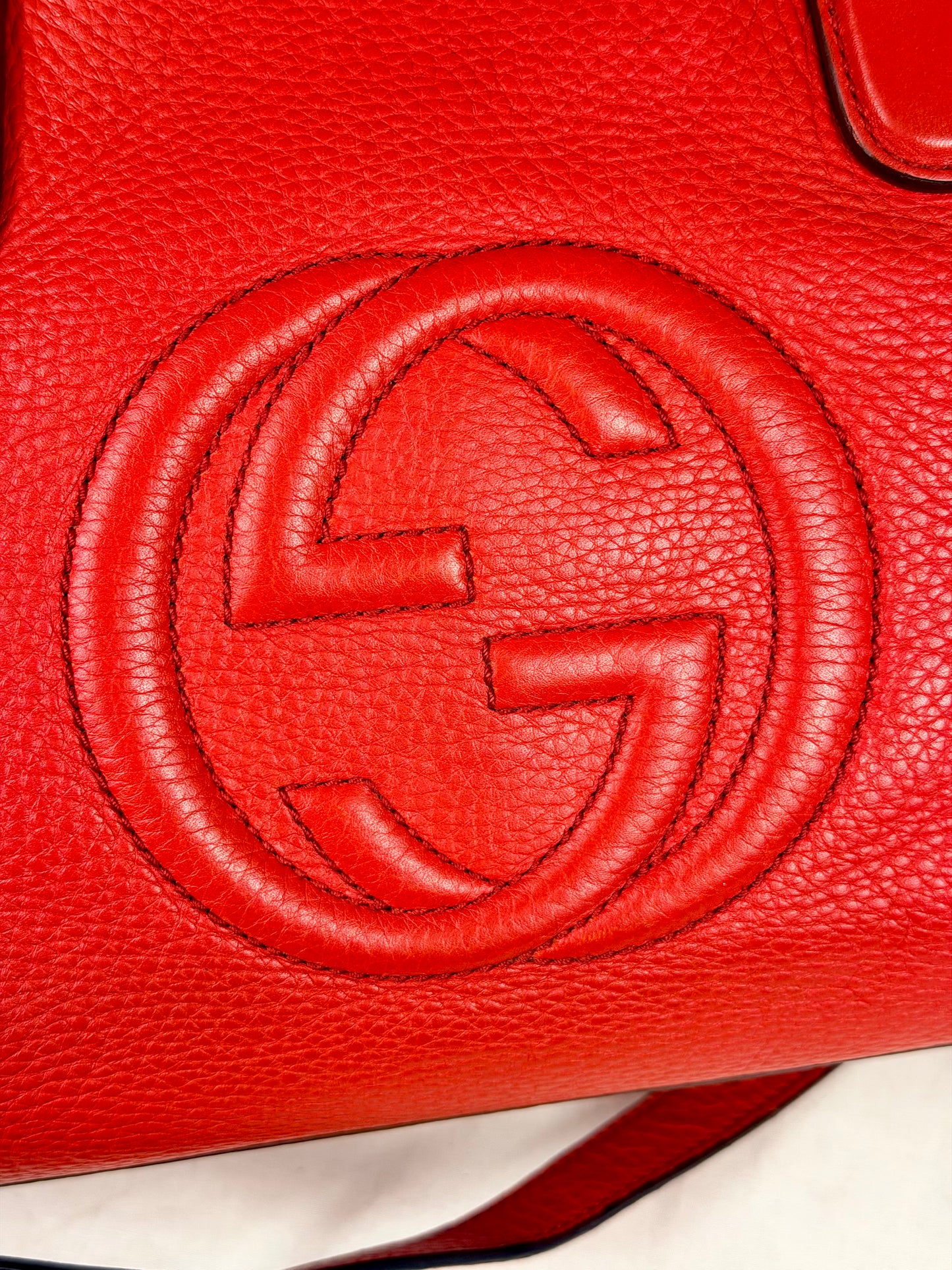 Red Gucci Soho Two-Way